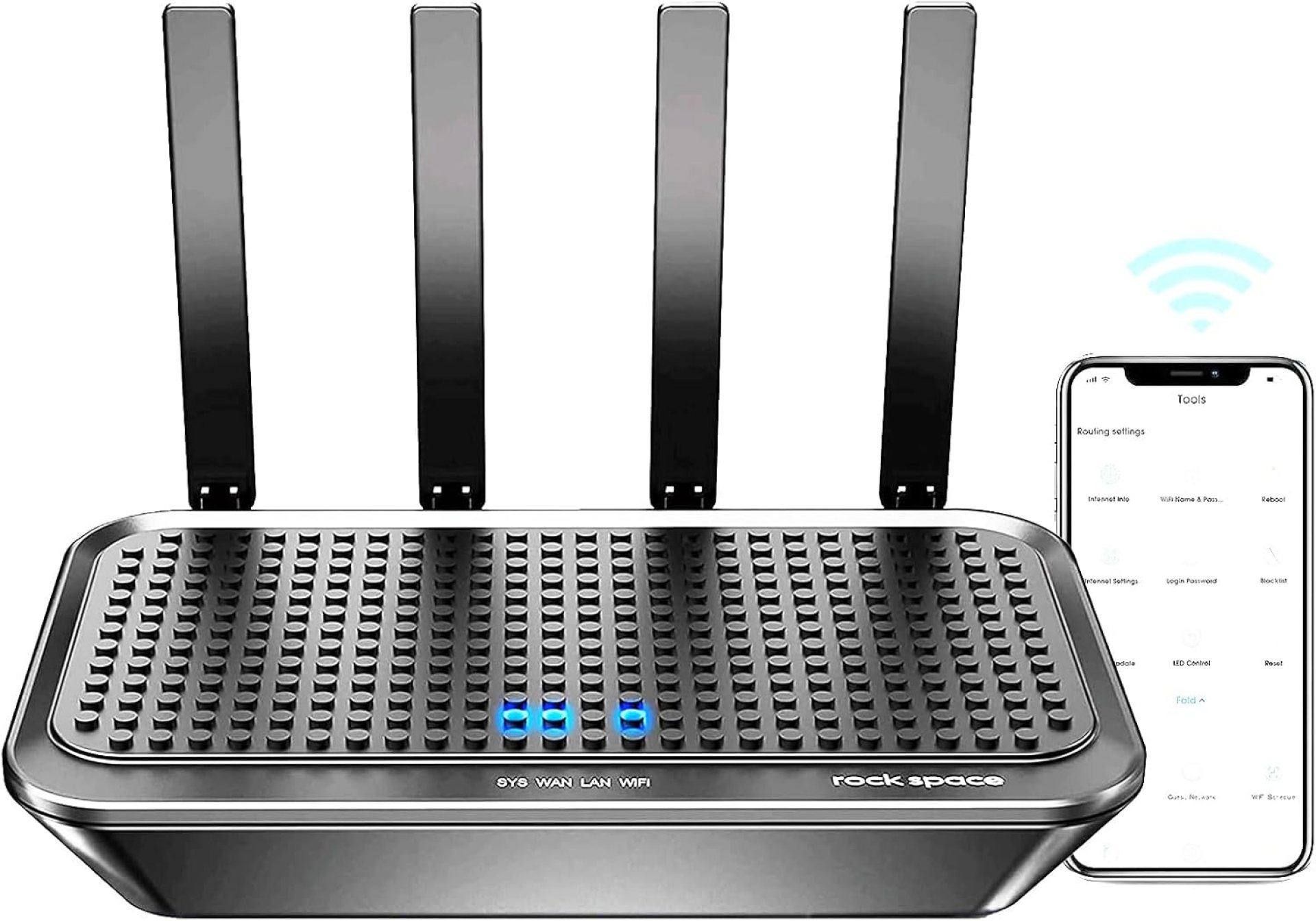 WiFi Router-AC2100 WiFi Router w 4 Gigabit LAN Ports for 60 Devices, High Speed Router(2100Mbps) and Long Range Router(3000Sq.Ft) for Gaming & Home Use, Wireless Internet MU-MIMO & Parental Control WiFi Router-AC2100 WiFi Router w 4 Gigabit LAN Ports for 60 Devices, High Speed Router(2100Mbps) and Long Range Router(3000Sq.Ft) for Gaming & Home Use, Wireless Internet MU-MIMO & Parental Control