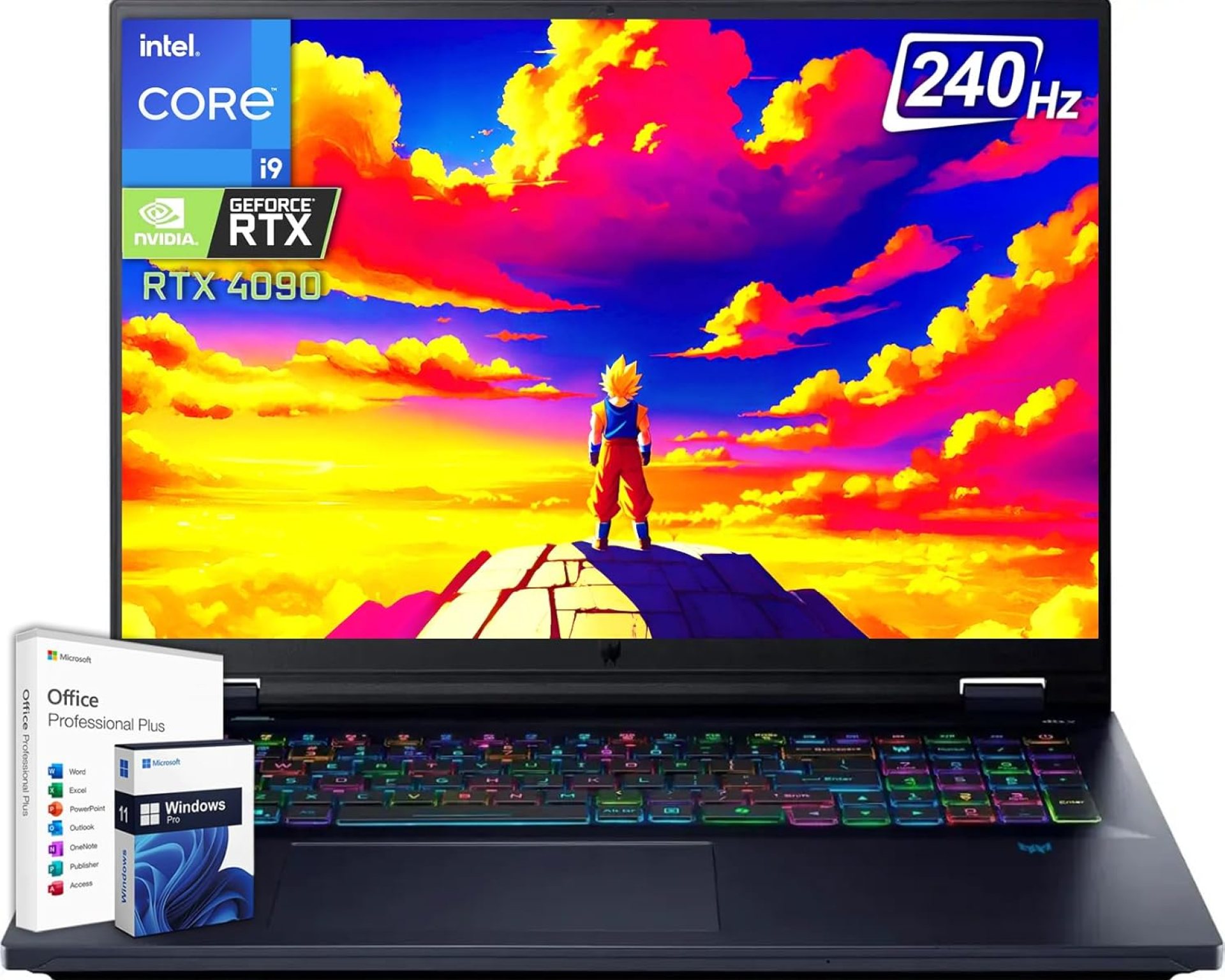 acer Predator Helios 18 Gaming Laptop, 18″ WQXGA 240Hz, Intel 24-Core i9-14900HX, GeForce RTX 4090, 64 GB DDR5 RAM, 4 TB SSD, Backlit, Wi-Fi 7, Microsoft Office Lifetime License & Windows 11 Pro acer Predator Helios 18 Gaming Laptop, 18″ WQXGA 240Hz, Intel 24-Core i9-14900HX, GeForce RTX 4090, 64 GB DDR5 RAM, 4 TB SSD, Backlit, Wi-Fi 7, Microsoft Office Lifetime License & Windows 11 Pro