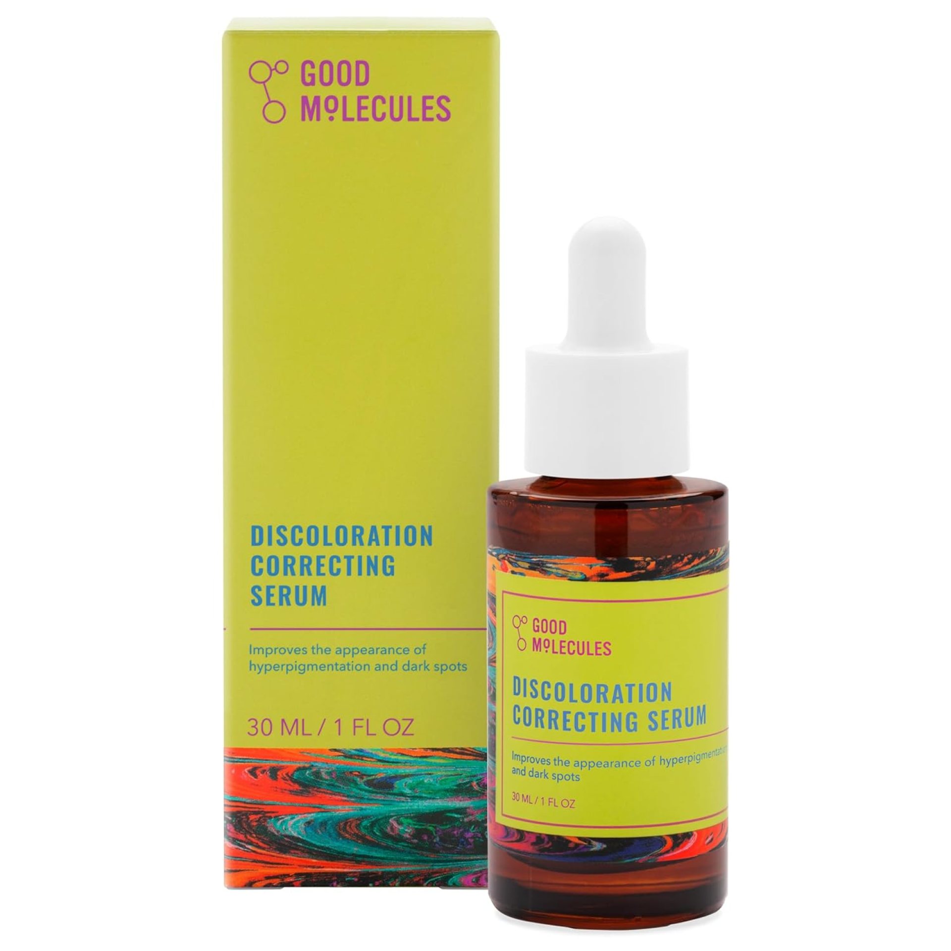 Good Molecules Discoloration Correcting Serum – Tranexamic Acid and Niacinamide for Dark Spots, Sun Damage, and Age Spots – Skincare Face Good Molecules Discoloration Correcting Serum – Tranexamic Acid and Niacinamide for Dark Spots, Sun Damage, and Age Spots – Skincare Face