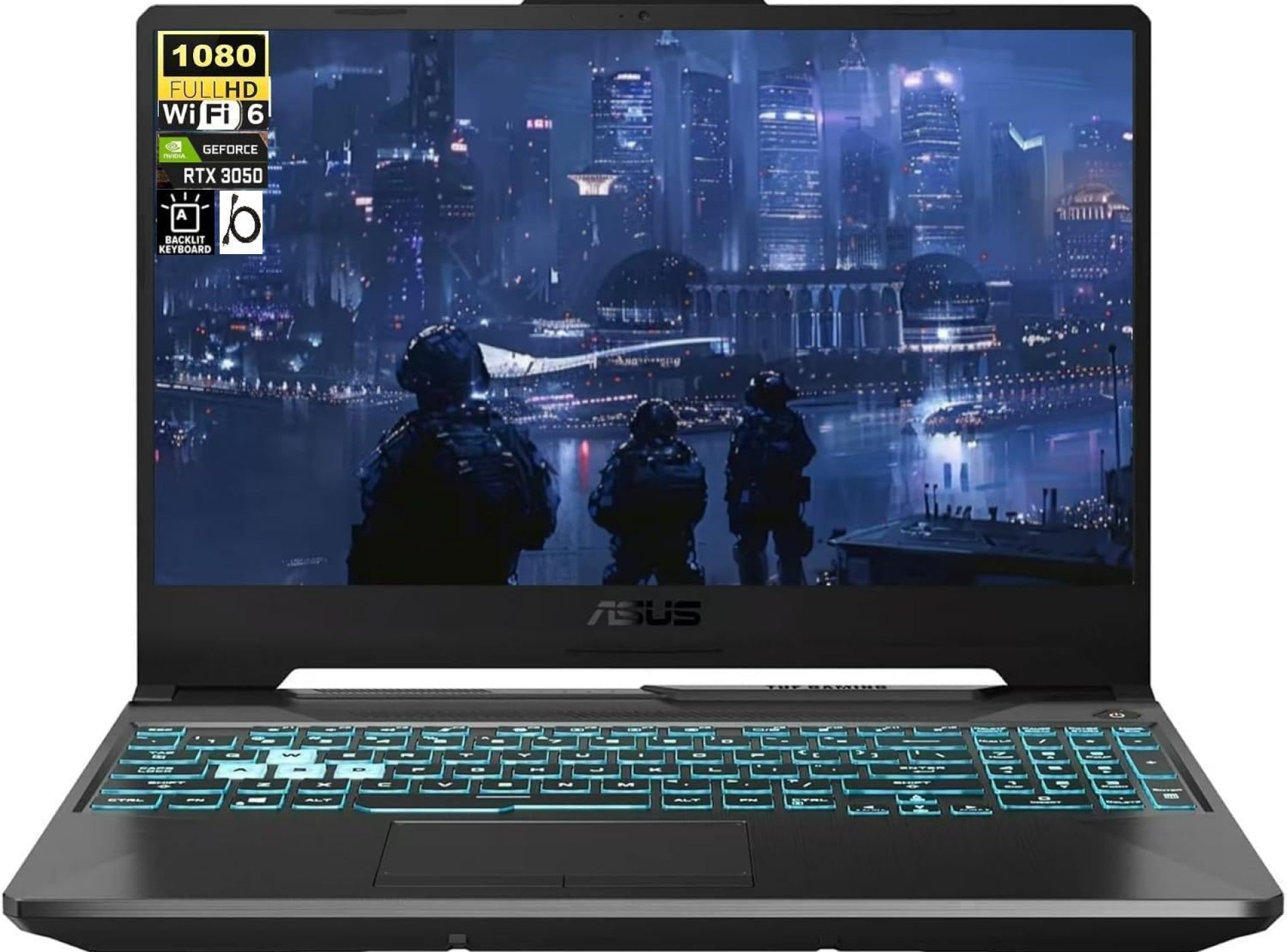 ASUS TUF A15 15.6″ FHD Gaming Laptop, AMD Ryzen 7 7435HS Processor, NVIDIA GeForce RTX 3050 Graphics, 32GB DDR5 RAM 1TB PCIe SSD, Wi-Fi 6, RGB Backlit Keyboard, Windows 11 Home, Black ASUS TUF A15 15.6″ FHD Gaming Laptop, AMD Ryzen 7 7435HS Processor, NVIDIA GeForce RTX 3050 Graphics, 32GB DDR5 RAM 1TB PCIe SSD, Wi-Fi 6, RGB Backlit Keyboard, Windows 11 Home, Black