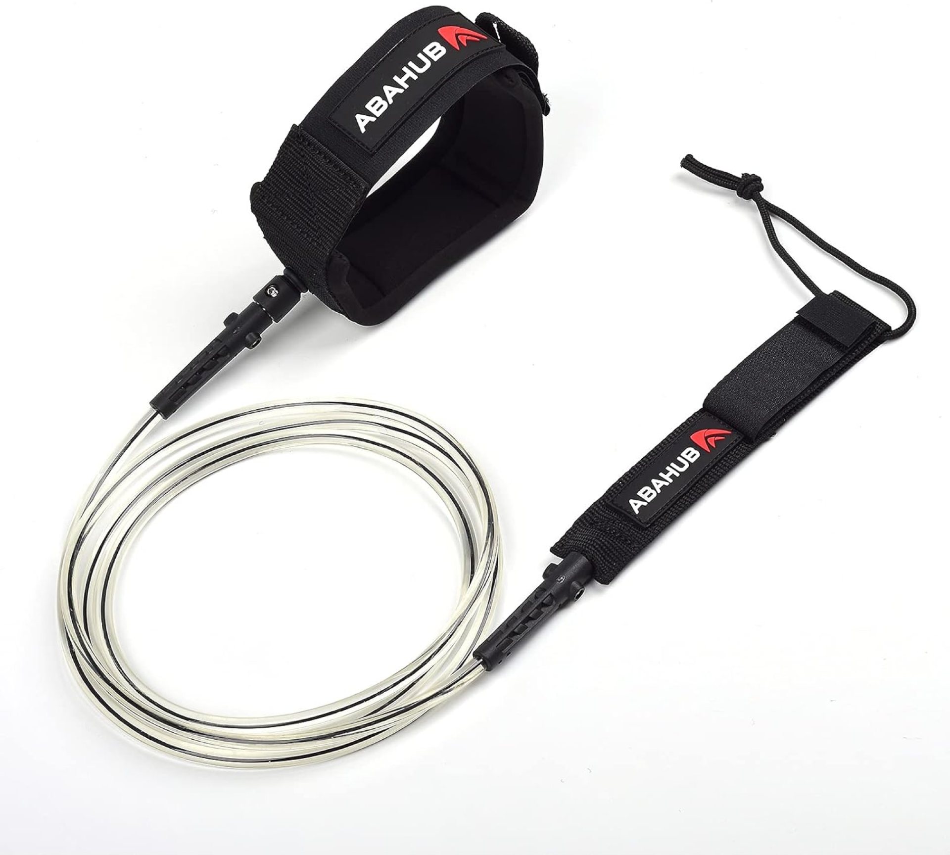 Abahub Premium Surfboard Leash, 6/7/8/9/10 ft, Straight Surf Board Leashes, 6/7mm Legrope Strap for Shortboard, Longboard Abahub Premium Surfboard Leash, 6/7/8/9/10 ft, Straight Surf Board Leashes, 6/7mm Legrope Strap for Shortboard, Longboard