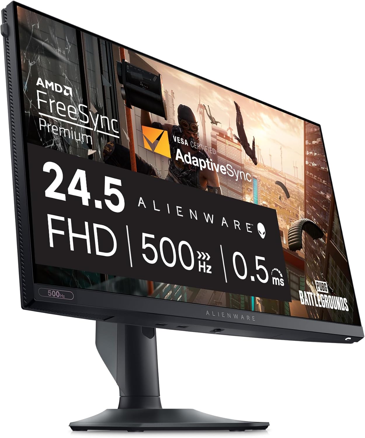 Alienware AW2524HF Gaming Monitor – 24.5-inch (1920×1080) 500Hz (Overclock) 0.5ms Display, Height/Tilt/Swivel/Pivot Adjustability, 3yr Advanced Exchange – Black Alienware AW2524HF Gaming Monitor – 24.5-inch (1920×1080) 500Hz (Overclock) 0.5ms Display, Height/Tilt/Swivel/Pivot Adjustability, 3yr Advanced Exchange – Black