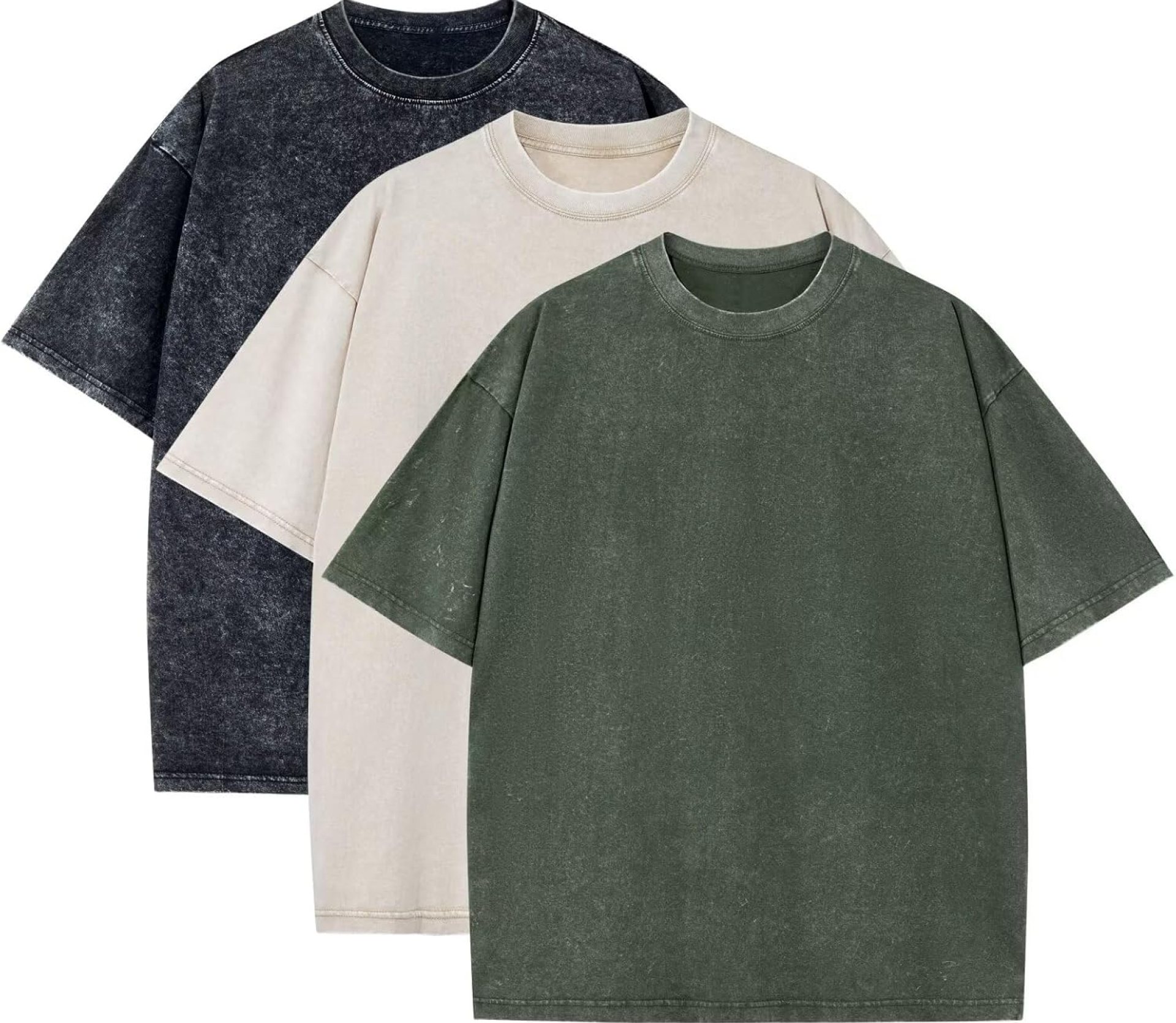 3 Pack Oversized T Shirts for Men Stone Washed Vintage Graphic Tees Heavyweight Cotton Shirts Loose Fit Casual Tshirts 3 Pack Oversized T Shirts for Men Stone Washed Vintage Graphic Tees Heavyweight Cotton Shirts Loose Fit Casual Tshirts