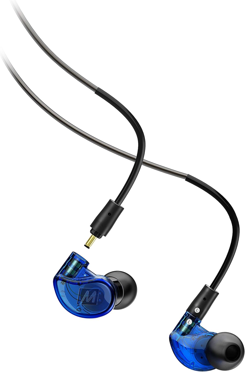 MEE audio M6 PRO In Ear Monitor Headphones for Musicians, 2nd Gen Model With Upgraded Sound, Memory Wire Earhooks & Replaceable Cables, Noise Isolating Professional Earbuds, 2 Cords Included (Blue) MEE audio M6 PRO In Ear Monitor Headphones for Musicians, 2nd Gen Model With Upgraded Sound, Memory Wire Earhooks & Replaceable Cables, Noise Isolating Professional Earbuds, 2 Cords Included (Blue)