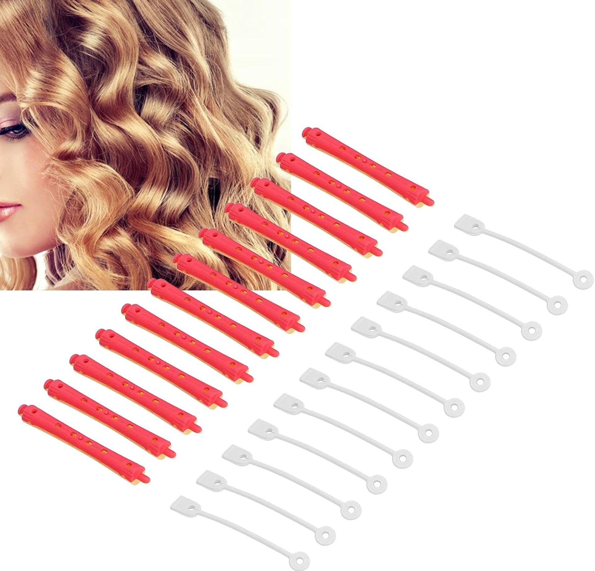 12 Pieces Cold Rod Hair Perm Rods, 12 Pcs Perm Rods, Plastic Hair Perming Rod Curlers Cold Hair Curling Rods, for Hairdressing Styling 12 Pieces Cold Rod Hair Perm Rods, 12 Pcs Perm Rods, Plastic Hair Perming Rod Curlers Cold Hair Curling Rods, for Hairdressing Styling