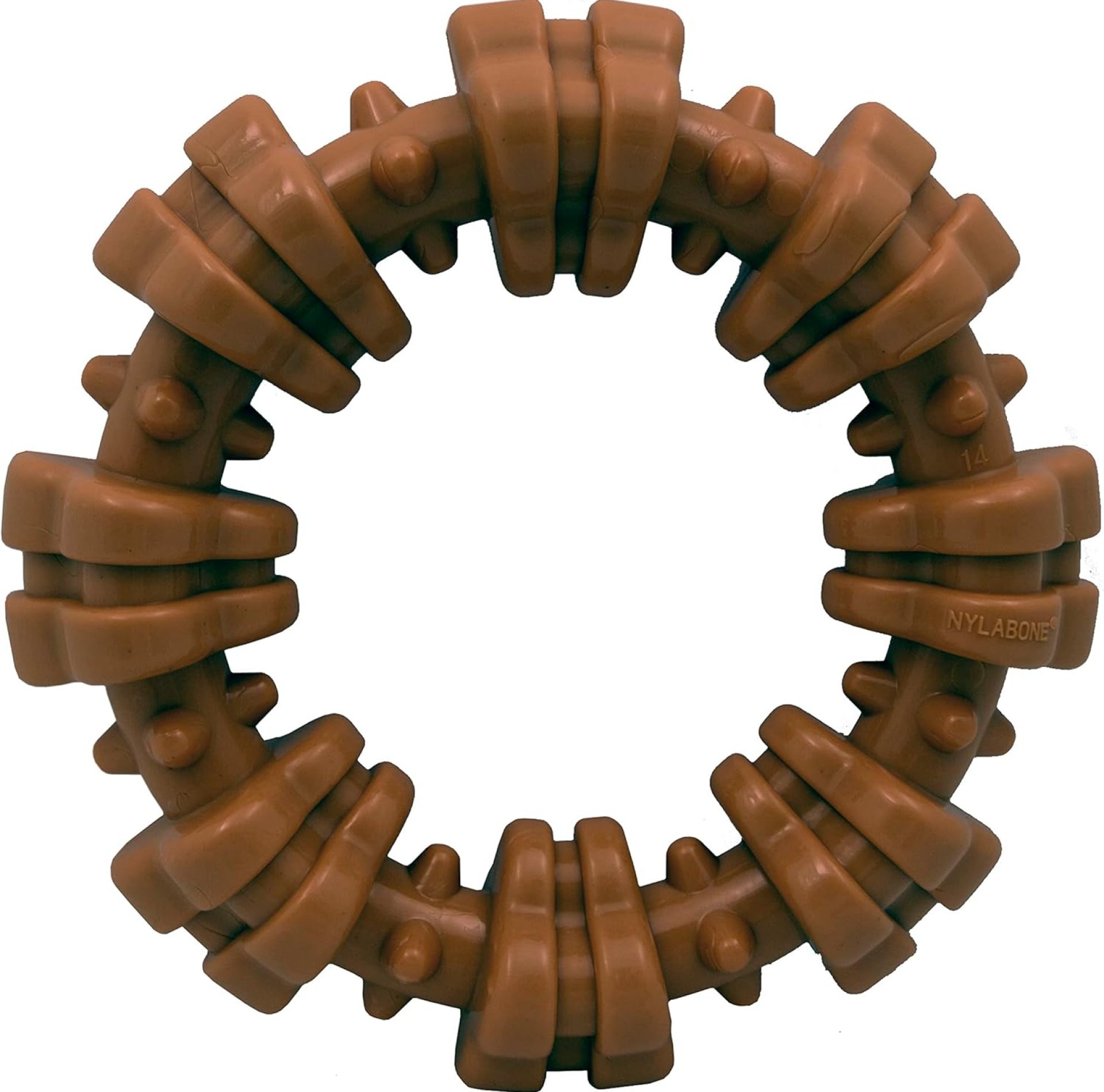 Nylabone Textured Ring Power Chew Toy for Dogs, Dog Toys for Aggressive Chewers, Flavor Medley, Small Dogs – Up to 25 lbs, 1 Count Nylabone Textured Ring Power Chew Toy for Dogs, Dog Toys for Aggressive Chewers, Flavor Medley, Small Dogs – Up to 25 lbs, 1 Count