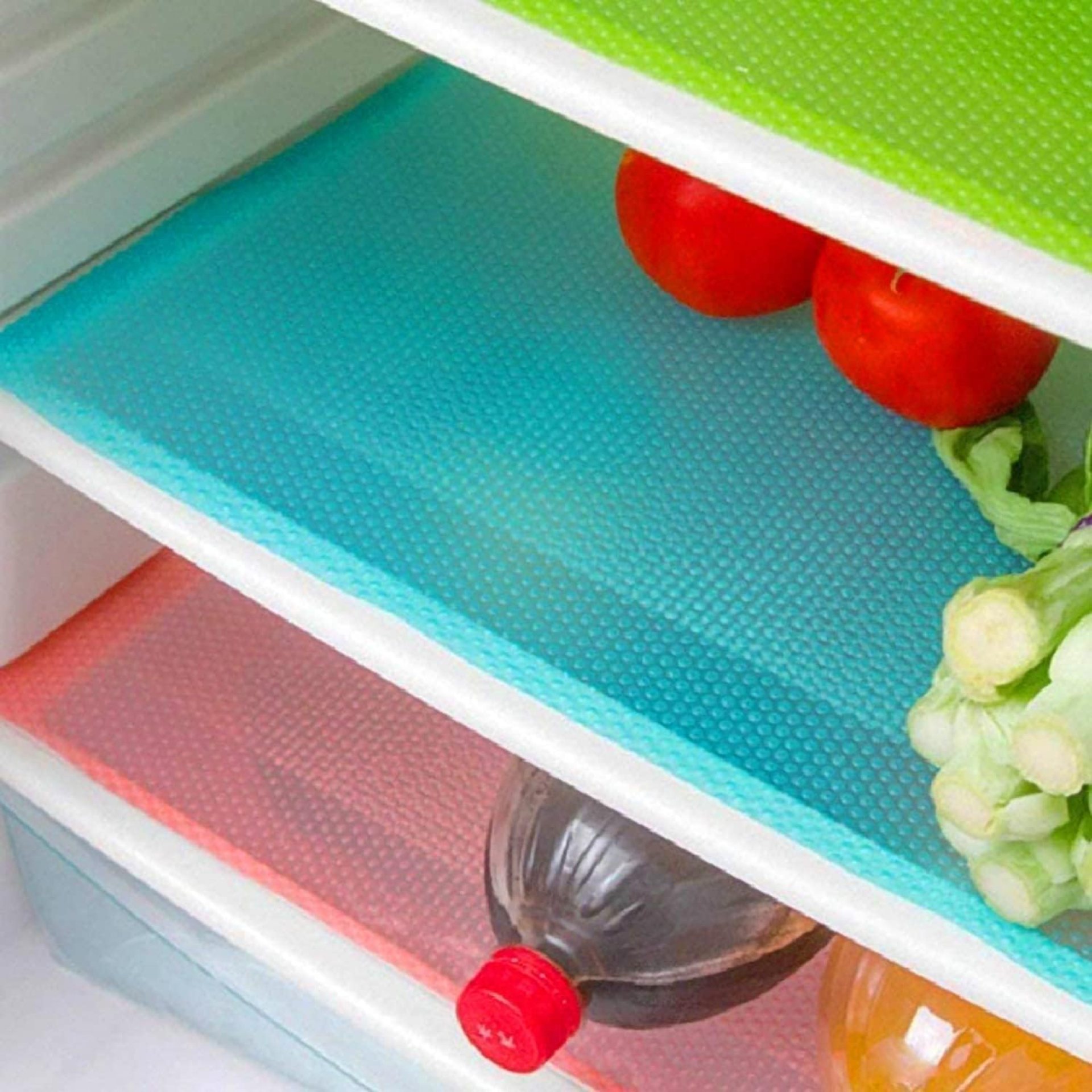 7 PCS Shelf Mats Refrigerator Liners Washable Refrigerator Pads Fridge Mats Drawer Placemats Home Kitchen Gadgets Accessories Organization for Top Freezer(2green+2pink+3blue) 7 PCS Shelf Mats Refrigerator Liners Washable Refrigerator Pads Fridge Mats Drawer Placemats Home Kitchen Gadgets Accessories Organization for Top Freezer(2green+2pink+3blue)