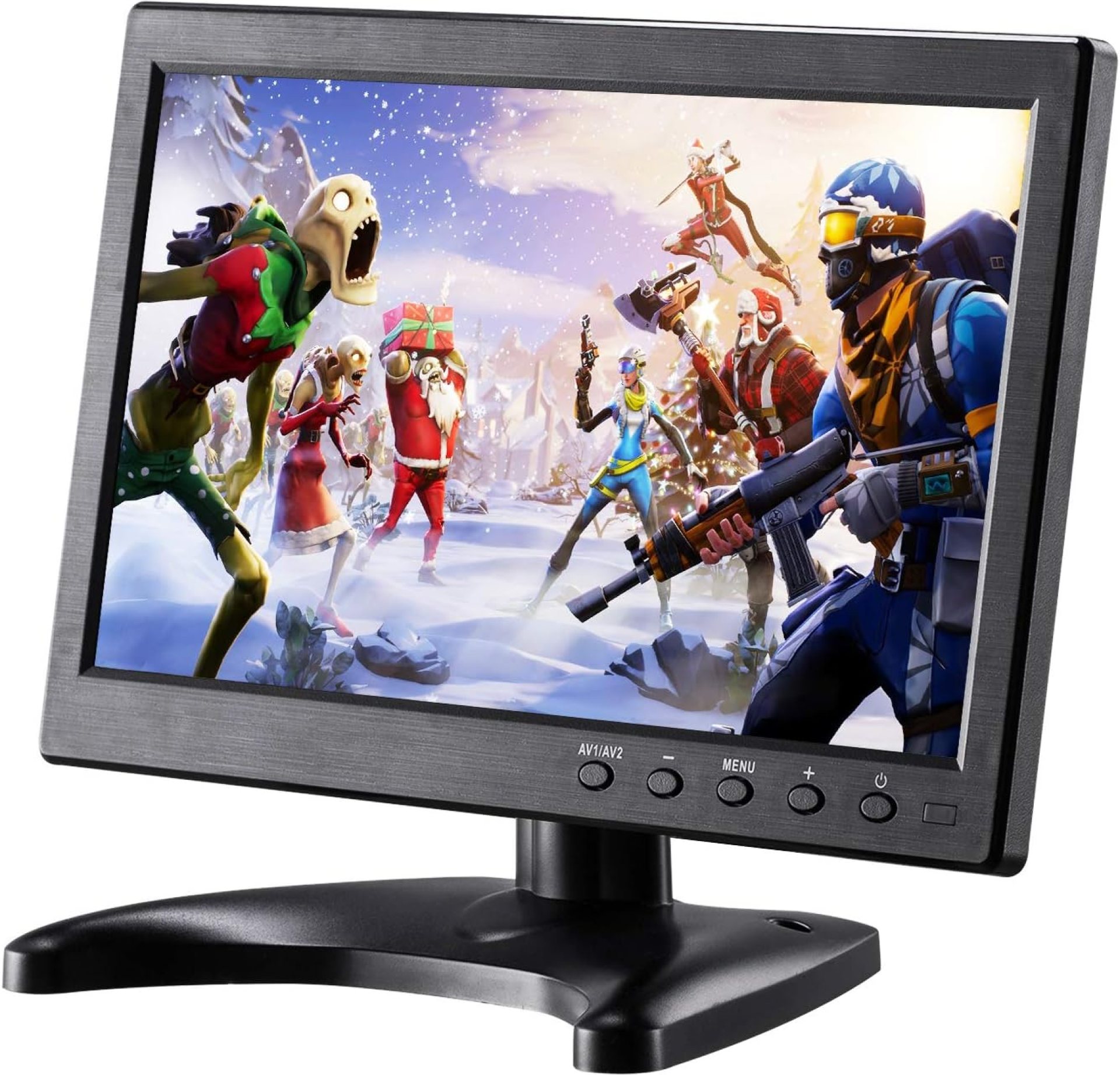 10.1 inch Small Computer Monitor HD 1024×600 with HDMI VGA BNC Port, Display Screen Monitor, Video HDMI Monitor – Build with Speakers 10.1 inch Small Computer Monitor HD 1024×600 with HDMI VGA BNC Port, Display Screen Monitor, Video HDMI Monitor – Build with Speakers