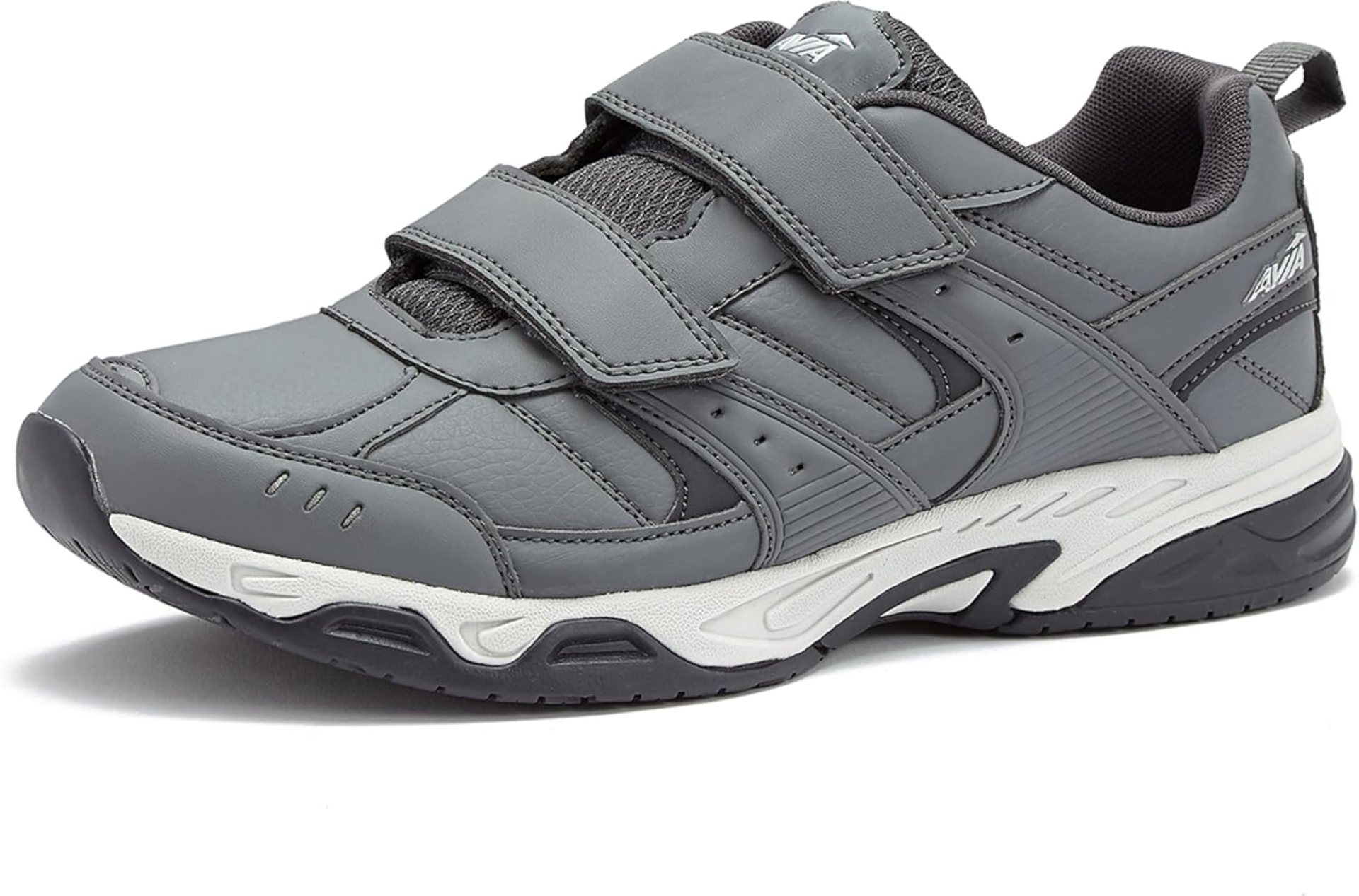 Avia Avi-Union II Strap Non Slip Shoes for Men, Hook and Loop Mens Walking Shoes with Memory Foam, Comfort Restaurant and Diabetic Shoes for Men – Black Wide or Extra Wide Width Safety Footwear Avia Avi-Union II Strap Non Slip Shoes for Men, Hook and Loop Mens Walking Shoes with Memory Foam, Comfort Restaurant and Diabetic Shoes for Men – Black Wide or Extra Wide Width Safety Footwear