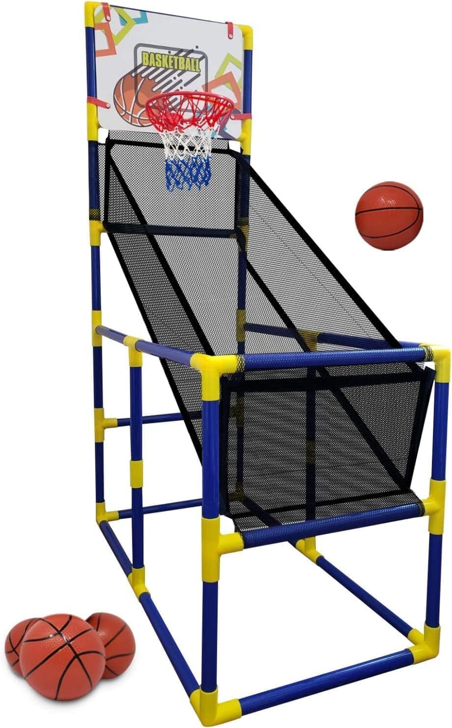 Kids Basketball Hoop Arcade Game, with 4 Balls Air Pump – Indoor Toy Basketball Shooting System – Fun for All Ages – Toys Sports for Boys and Girls Kids Basketball Hoop Arcade Game, with 4 Balls Air Pump – Indoor Toy Basketball Shooting System – Fun for All Ages – Toys Sports for Boys and Girls