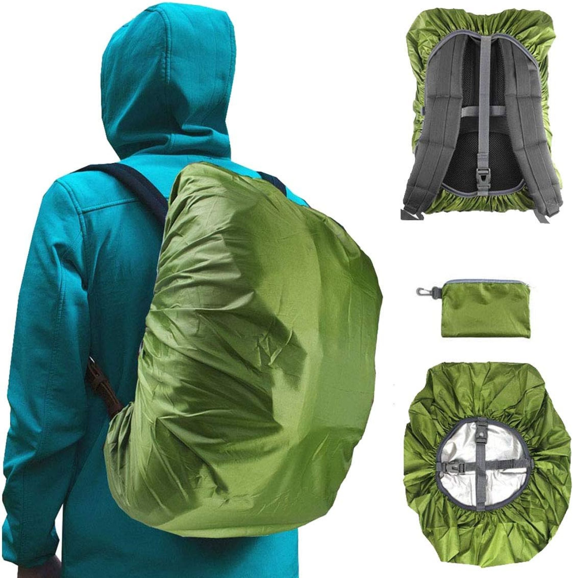 Frelaxy Waterproof Backpack Rain Cover, 8000mm Waterproof Level, Upgraded Ultra-Strong Multilayer Structure, Antislip Cross Buckle Strap, Ultralight Compact Portable, for Hiking, Camping, Traveling Frelaxy Waterproof Backpack Rain Cover, 8000mm Waterproof Level, Upgraded Ultra-Strong Multilayer Structure, Antislip Cross Buckle Strap, Ultralight Compact Portable, for Hiking, Camping, Traveling