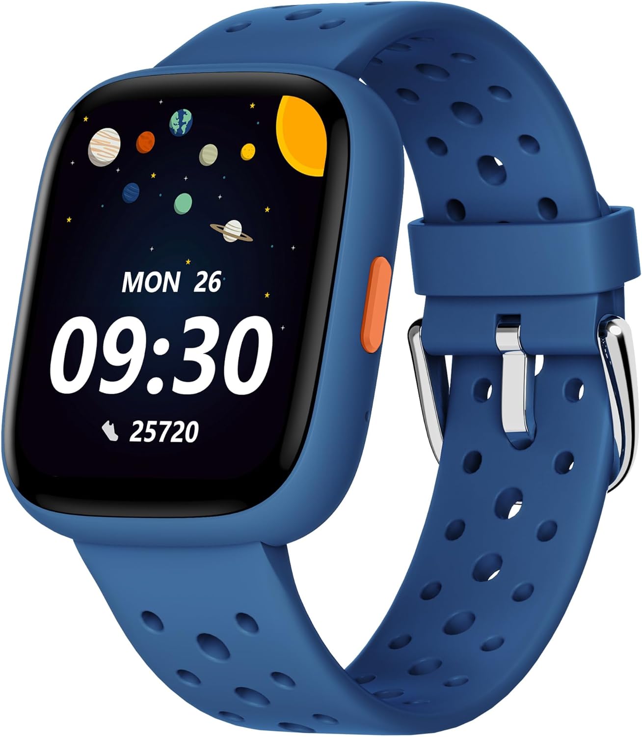 BIGGERFIVE Smart Watch for Kids No APP No Phone Needed, 1.8″ Fitness Tracker Watch Pedometer, Heart Rate, Sleep Monitor, IP68 Waterproof, Step Counter, Puzzle Games for Girls Boys Teens 5-16, Blue BIGGERFIVE Smart Watch for Kids No APP No Phone Needed, 1.8″ Fitness Tracker Watch Pedometer, Heart Rate, Sleep Monitor, IP68 Waterproof, Step Counter, Puzzle Games for Girls Boys Teens 5-16, Blue
