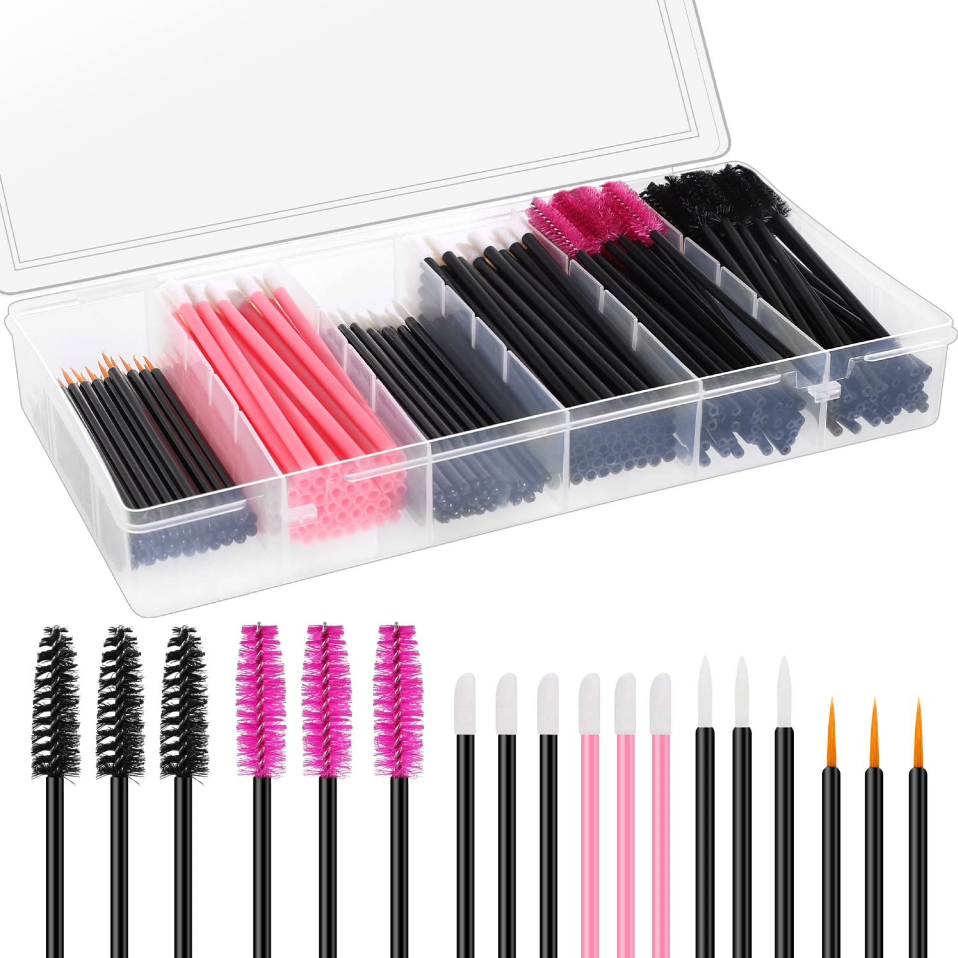 270 PCS Disposable Makeup Applicators Tools Kit, Makeup Artist Must Haves 70 Disposable Eyeliner Brushes 100 Mascara Wands 100 Lipstick Applicators for Christmas Gifts Mother’s Day Gifts 270 PCS Disposable Makeup Applicators Tools Kit, Makeup Artist Must Haves 70 Disposable Eyeliner Brushes 100 Mascara Wands 100 Lipstick Applicators for Christmas Gifts Mother’s Day Gifts