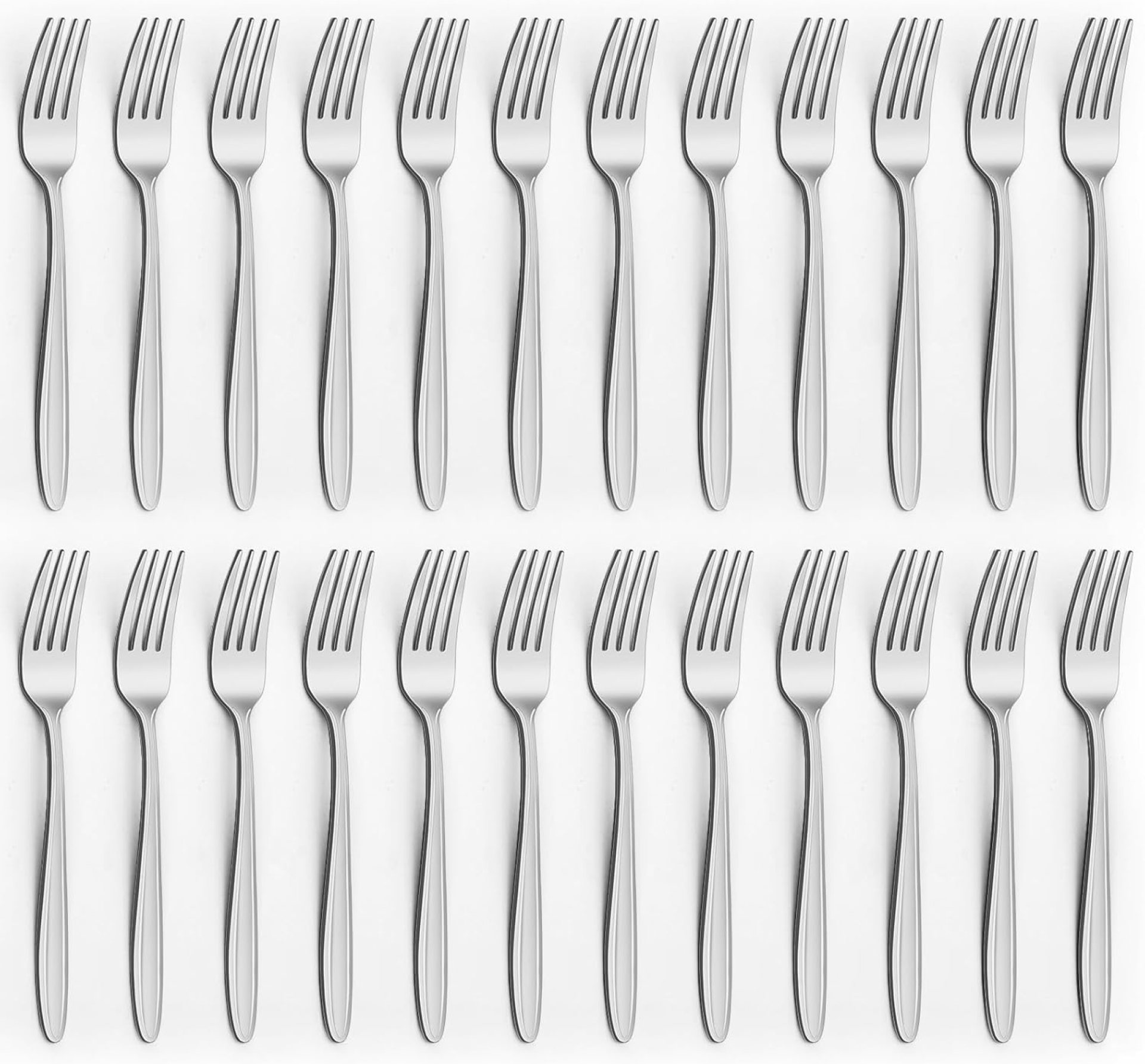 24 Pieces Forks Set (7.8”), Unokit Forks Silverware Set, Stainless Steel Dinner Forks, Table Forks, Metal Forks, Fork Set of 24 for Home/Kitchen & Restaurant,Mirror Polished, Dishwasher Safe 24 Pieces Forks Set (7.8”), Unokit Forks Silverware Set, Stainless Steel Dinner Forks, Table Forks, Metal Forks, Fork Set of 24 for Home/Kitchen & Restaurant,Mirror Polished, Dishwasher Safe