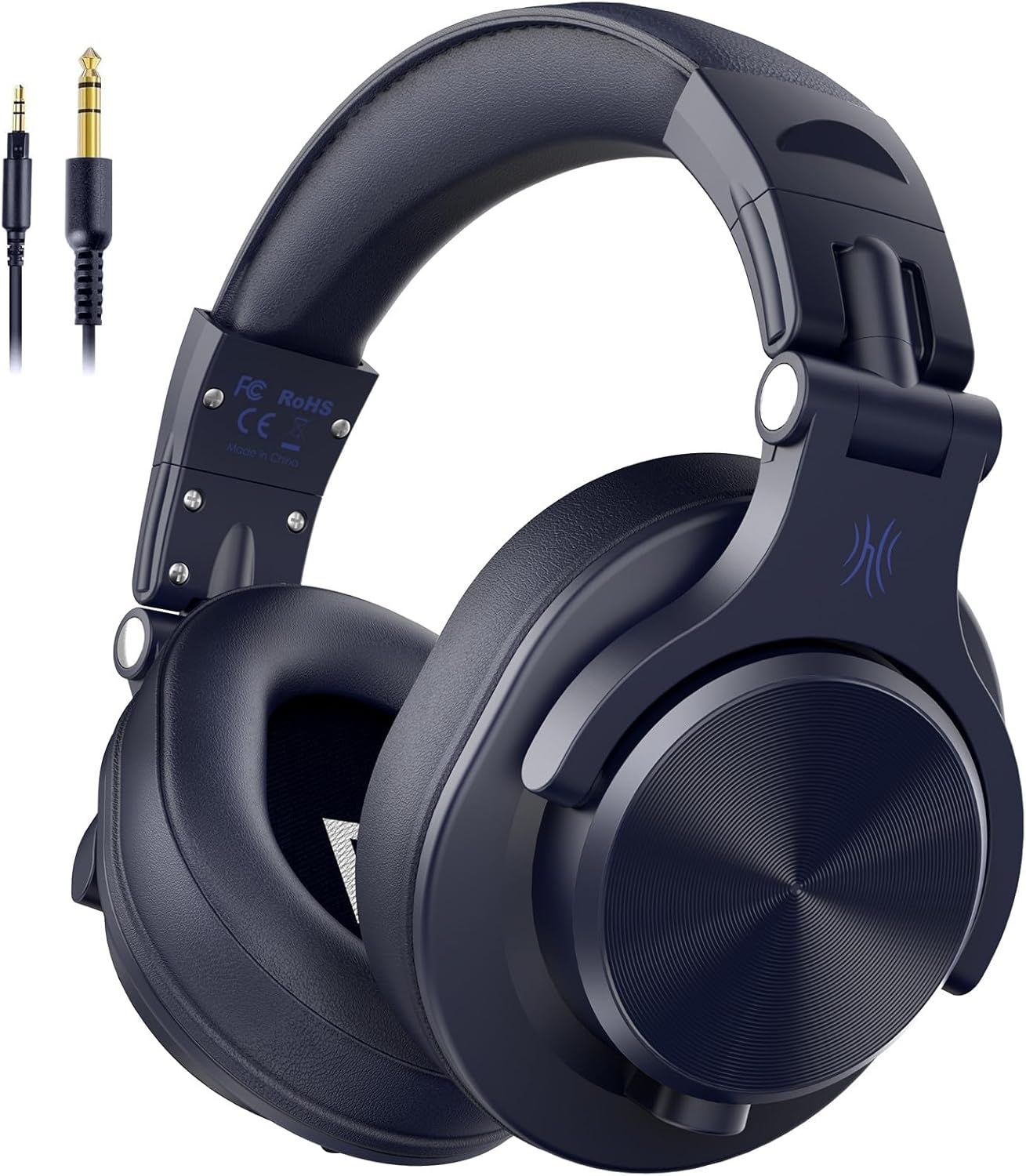 OneOdio A71 Hi-Res Studio Recording Headphones – Wired Over Ear Headphones with SharePort, Monitoring & Mixing Foldable Headphones with Stereo Sound (Navy Blue) OneOdio A71 Hi-Res Studio Recording Headphones – Wired Over Ear Headphones with SharePort, Monitoring & Mixing Foldable Headphones with Stereo Sound (Navy Blue)