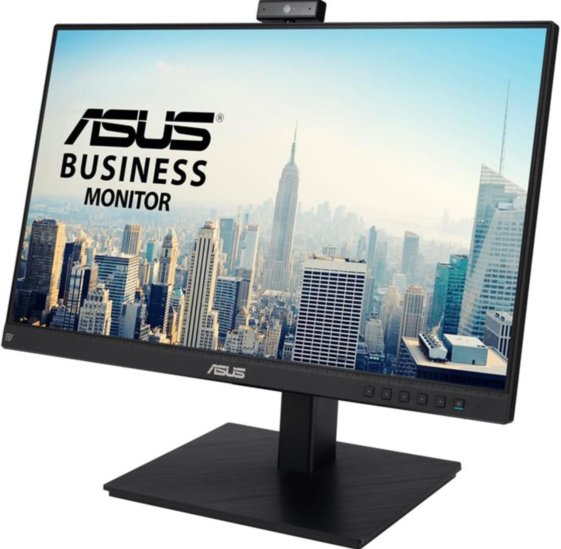 ASUS 23.8” 1080P Video Conferencing Monitor (BE24EQSK) – Full HD, IPS, Built-in Adjustable 2MP Webcam, AI Noise-canceling Mic, Speakers, Eye Care, DisplayPort, HDMI, Wall Mountable, Height Adjustable ASUS 23.8” 1080P Video Conferencing Monitor (BE24EQSK) – Full HD, IPS, Built-in Adjustable 2MP Webcam, AI Noise-canceling Mic, Speakers, Eye Care, DisplayPort, HDMI, Wall Mountable, Height Adjustable