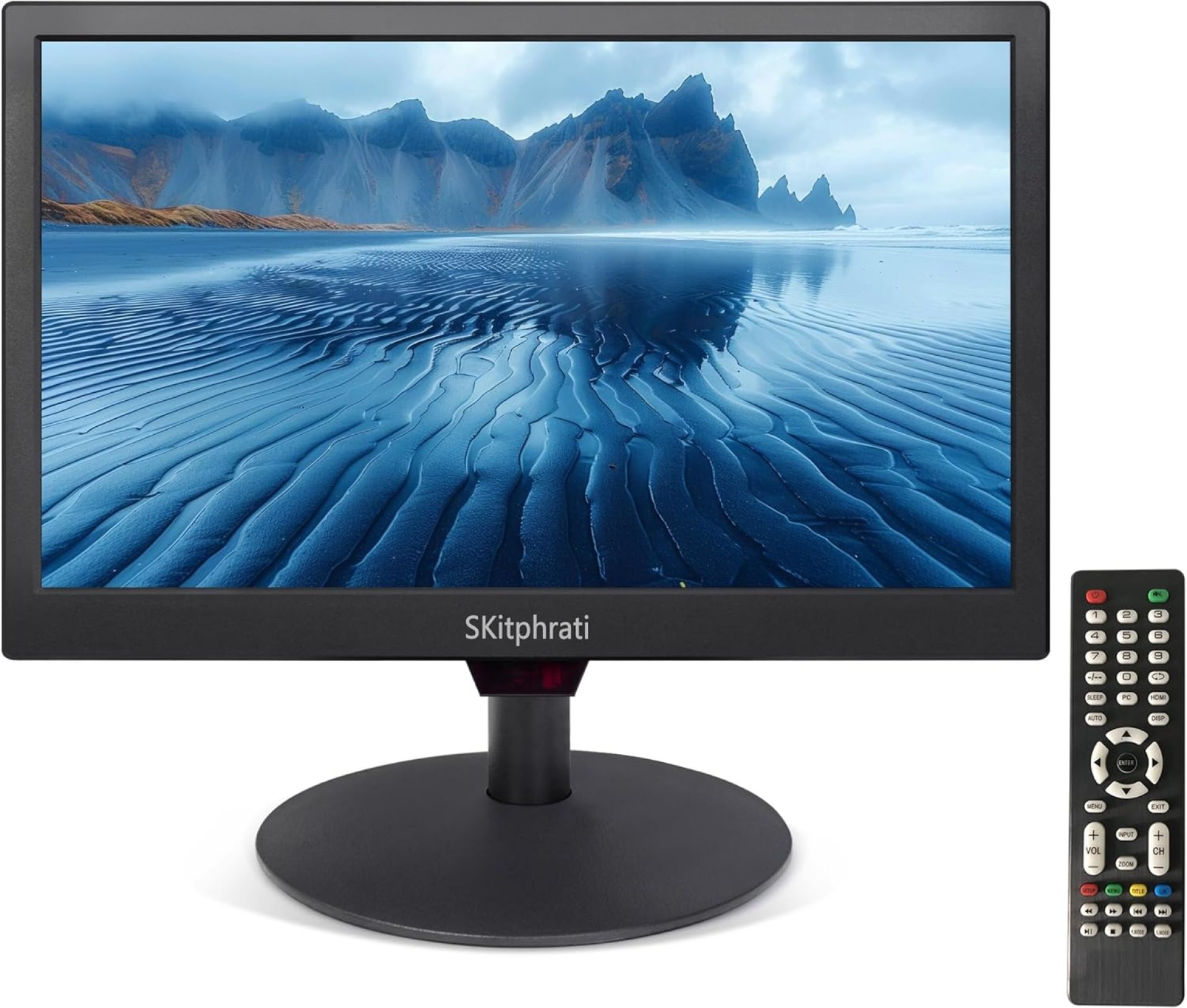 15.6 Inch Small Computer PC Monitor, 1366×768 Video Monitor Screen with HDMI VGA BNC Ports, VESA Mounting, NVR/DVR Monitor for Home Office, Built in Speakers 15.6 Inch Small Computer PC Monitor, 1366×768 Video Monitor Screen with HDMI VGA BNC Ports, VESA Mounting, NVR/DVR Monitor for Home Office, Built in Speakers