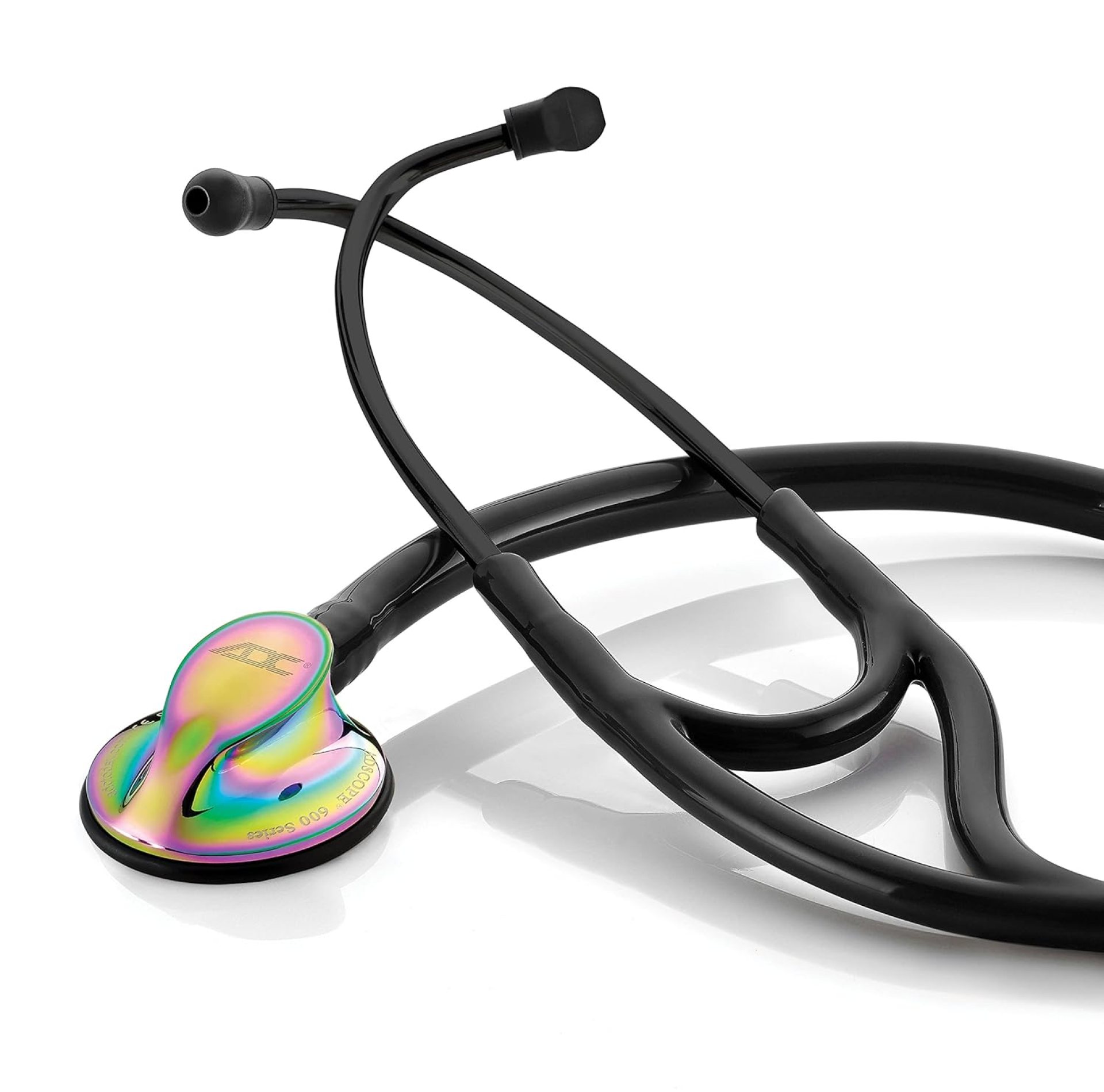 ADC Adscope 600 Platinum Series Cardiology Stethoscope with Tunable AFD Technology, Iridescent Tactical ADC Adscope 600 Platinum Series Cardiology Stethoscope with Tunable AFD Technology, Iridescent Tactical