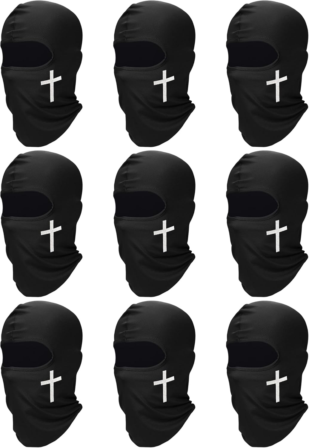 9 Pieces Ski Mask for Men Balaclava Face Mask Summer Face Mask Balaclava Full Face Mask Breathable Hood for Outdoor Use 9 Pieces Ski Mask for Men Balaclava Face Mask Summer Face Mask Balaclava Full Face Mask Breathable Hood for Outdoor Use