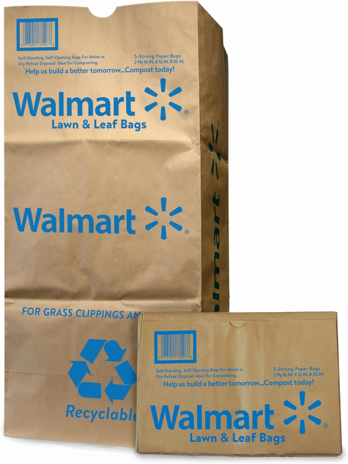 20 Pieces – 30 GALLONS Heavy Duty Lawn and Leaf Super Bags, Various Prints (Various Brands Random), 2 PLYS, Kraft Brown Paper, SELF Standing, BIODEGREDABLE, ECO-Friendly, Tear RESISTAN. Made in USA. 20 Pieces – 30 GALLONS Heavy Duty Lawn and Leaf Super Bags, Various Prints (Various Brands Random), 2 PLYS, Kraft Brown Paper, SELF Standing, BIODEGREDABLE, ECO-Friendly, Tear RESISTAN. Made in USA.