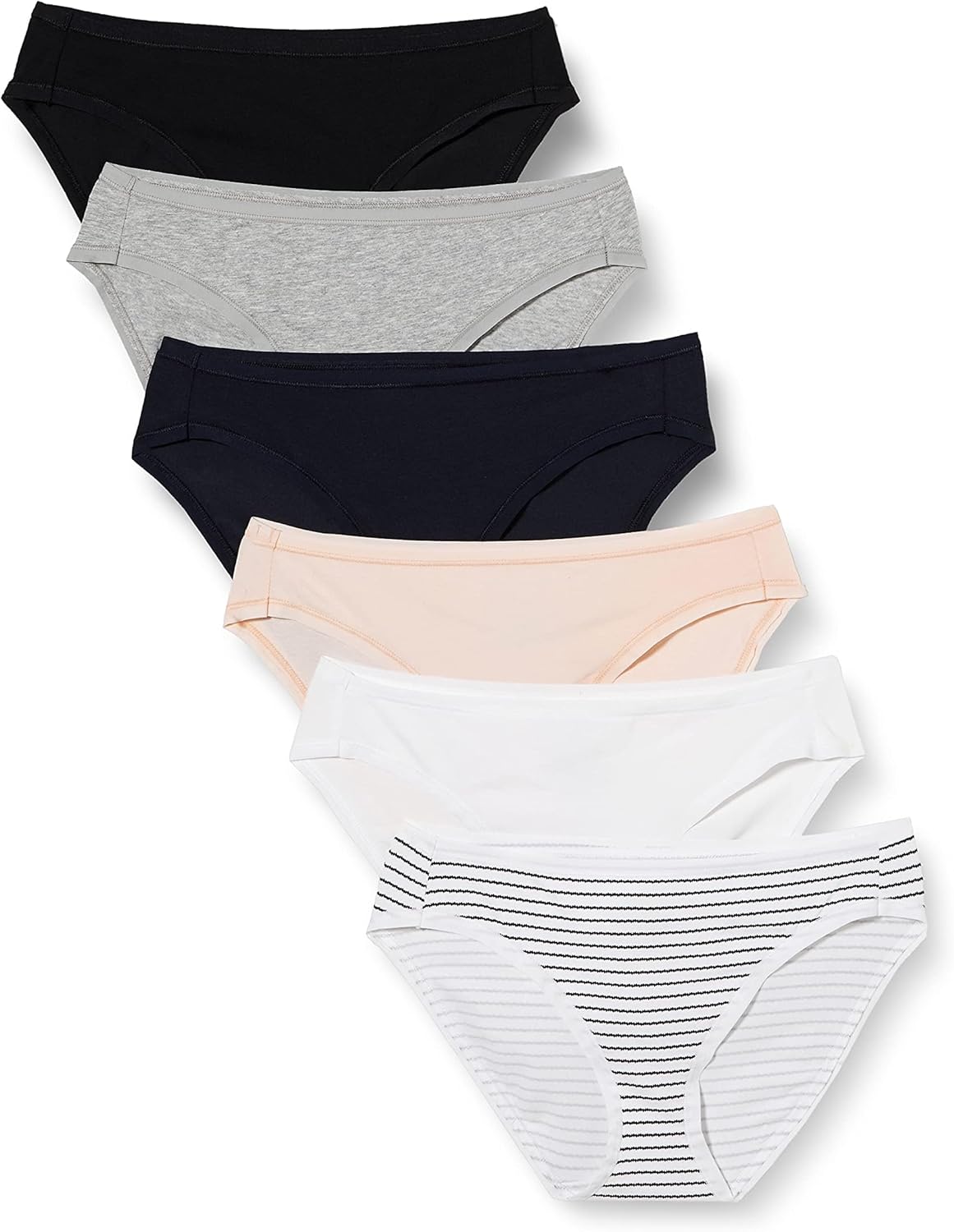 Amazon Essentials Women’s Cotton Bikini Brief Underwear (Available in Plus Size), Multipacks Amazon Essentials Women’s Cotton Bikini Brief Underwear (Available in Plus Size), Multipacks