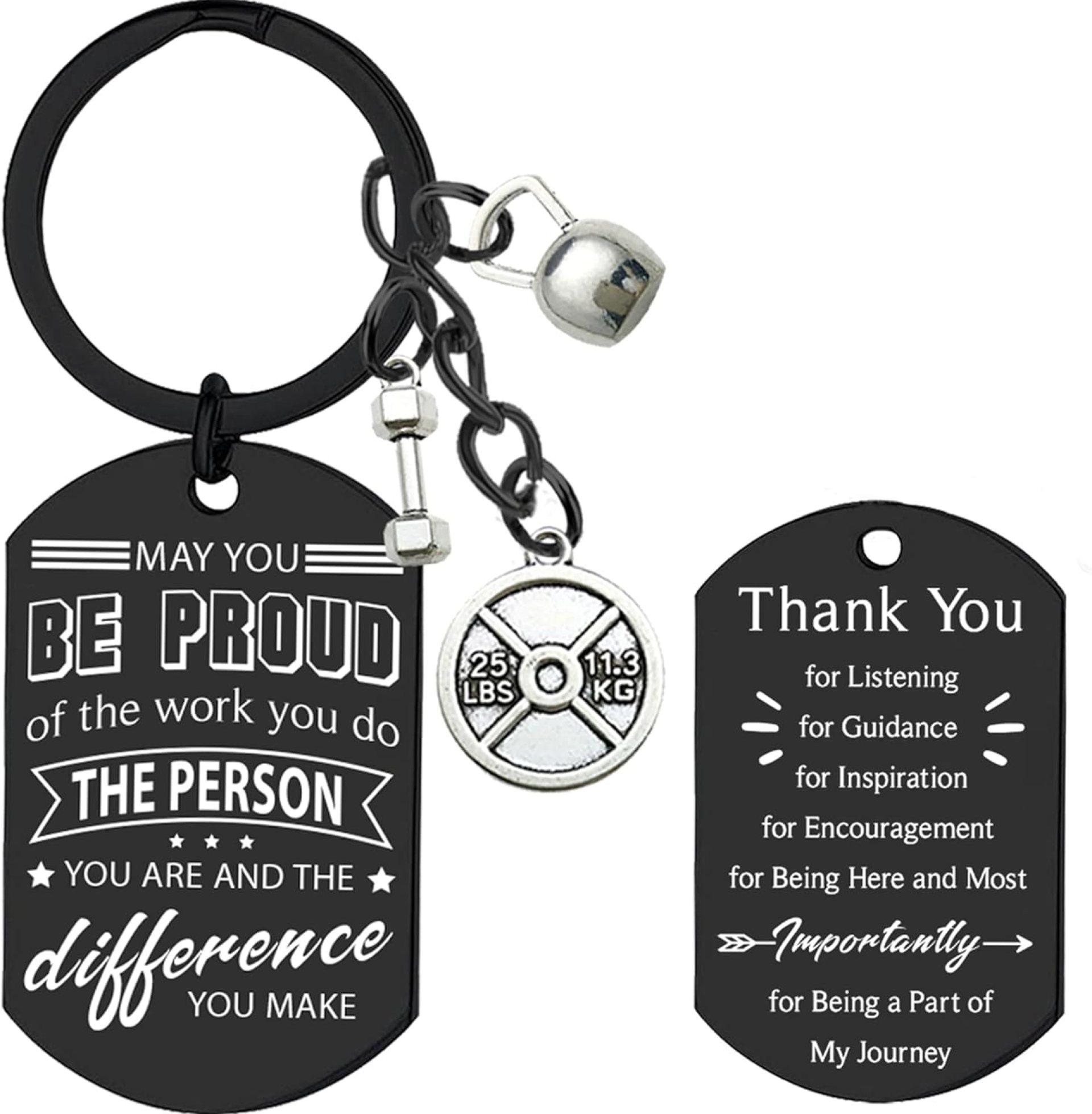 Fitness Gym Keychain Appreciation Gifts – Dumbbell Kettlebell Keychains for Fitness Lovers, Thank You Gifts for Women Men Fitness Gym Keychain Appreciation Gifts – Dumbbell Kettlebell Keychains for Fitness Lovers, Thank You Gifts for Women Men