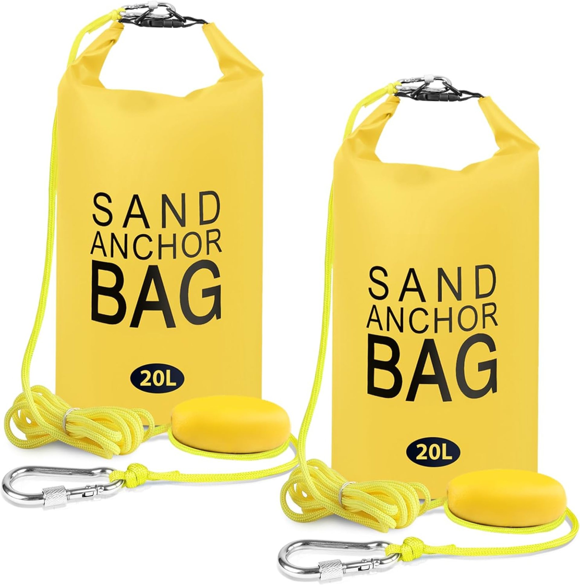 20L Sand Anchor Bag, 2 in 1 Jet Ski Anchor Kit for Float with Adjustable Buoy, Waterproof Dry Bag for Jetski, Kayak, Boat, Water Sports – Blue 20L Sand Anchor Bag, 2 in 1 Jet Ski Anchor Kit for Float with Adjustable Buoy, Waterproof Dry Bag for Jetski, Kayak, Boat, Water Sports – Blue