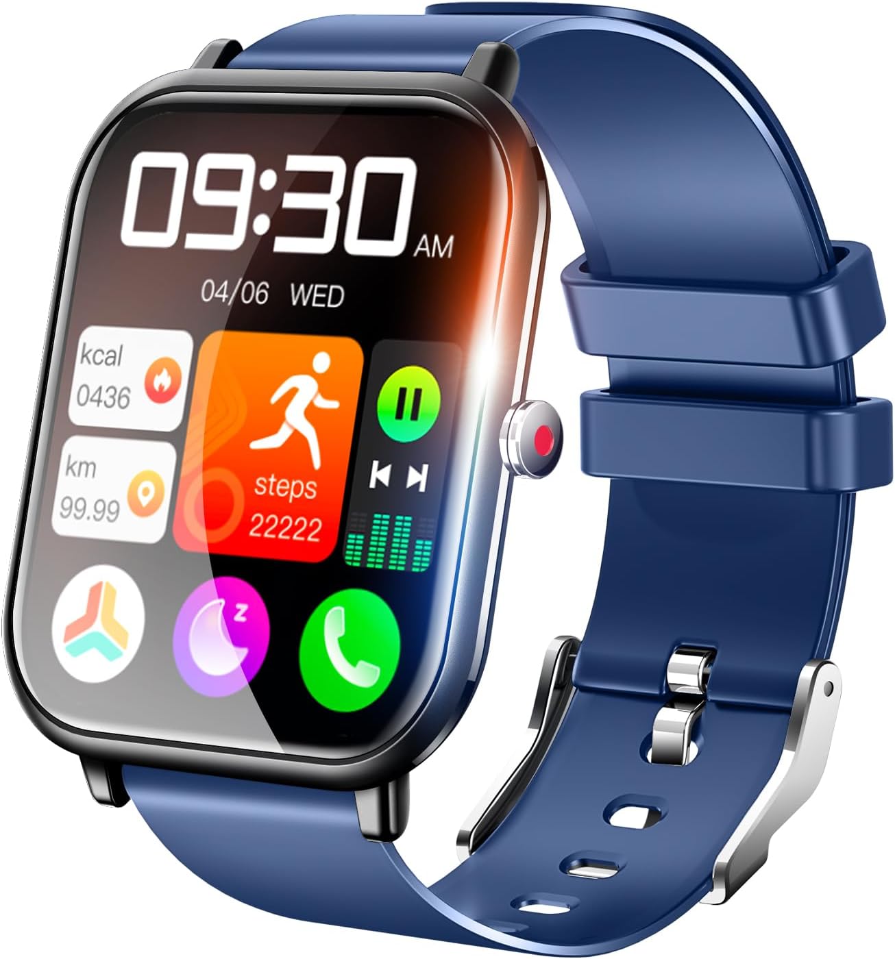 Smart Watch for Men Women, Fitness Tracker, 1.9″ Smartwatches, 24 Sports Modes, Heart Rate/Sleep Monitor/Pedometer/Spo2/Step Counter, IP68 Waterproof, Ultra Thin, Long-Lasting Battery for Android iOS Smart Watch for Men Women, Fitness Tracker, 1.9″ Smartwatches, 24 Sports Modes, Heart Rate/Sleep Monitor/Pedometer/Spo2/Step Counter, IP68 Waterproof, Ultra Thin, Long-Lasting Battery for Android iOS