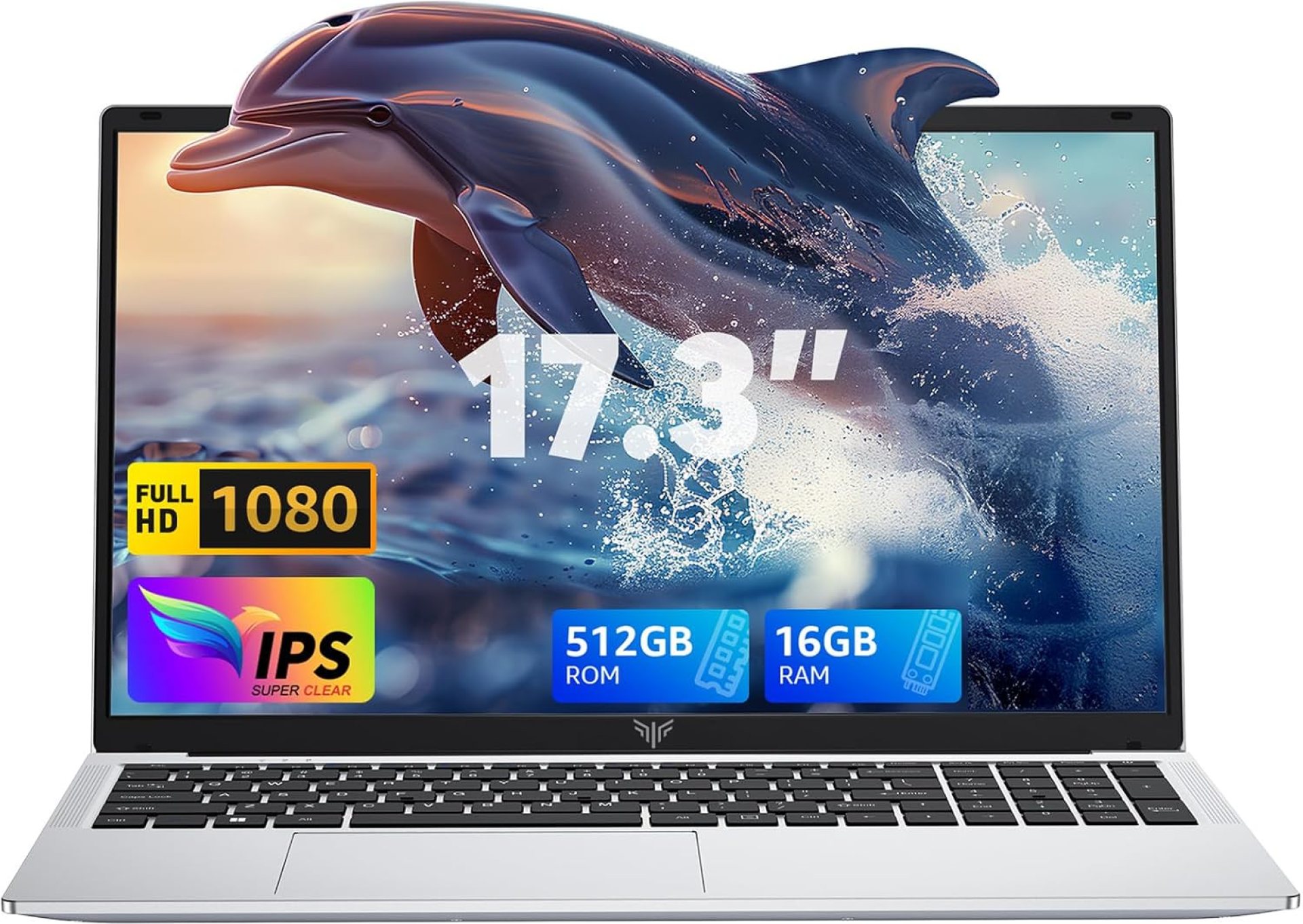 2025 Laptop,17.3-Inch FHD Display Laptop with Quad Core-12th Alder Lake N97(Up to 3.6GHz), 16GB RAM 512GB ROM Traditional Laptop Computer, 6000Mah Battery,Silver 2025 Laptop,17.3-Inch FHD Display Laptop with Quad Core-12th Alder Lake N97(Up to 3.6GHz), 16GB RAM 512GB ROM Traditional Laptop Computer, 6000Mah Battery,Silver