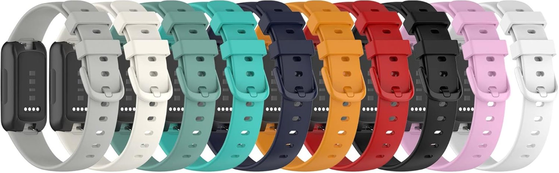 FitTurn 10 Pack Compatible with Fitbit Inspire 3 Bands Replacement Colorful Silicone Wristband Adjustable Accessory Strap for Fitbit Inspire 3 Health & Fitness Tracker Women Men (S & L Size selection) FitTurn 10 Pack Compatible with Fitbit Inspire 3 Bands Replacement Colorful Silicone Wristband Adjustable Accessory Strap for Fitbit Inspire 3 Health & Fitness Tracker Women Men (S & L Size selection)