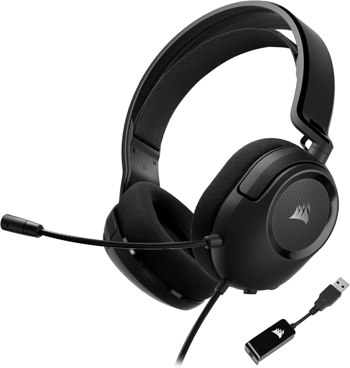 Corsair HS35 Surround v2 Multiplatform Wired Gaming Headset – Dolby 7.1 – Flexible Omni-Directional Microphone – Universal 3.5mm Connection – PC, Mac, PS5, PS4, Xbox, Nintendo Switch, Mobile – Carbon Corsair HS35 Surround v2 Multiplatform Wired Gaming Headset – Dolby 7.1 – Flexible Omni-Directional Microphone – Universal 3.5mm Connection – PC, Mac, PS5, PS4, Xbox, Nintendo Switch, Mobile – Carbon