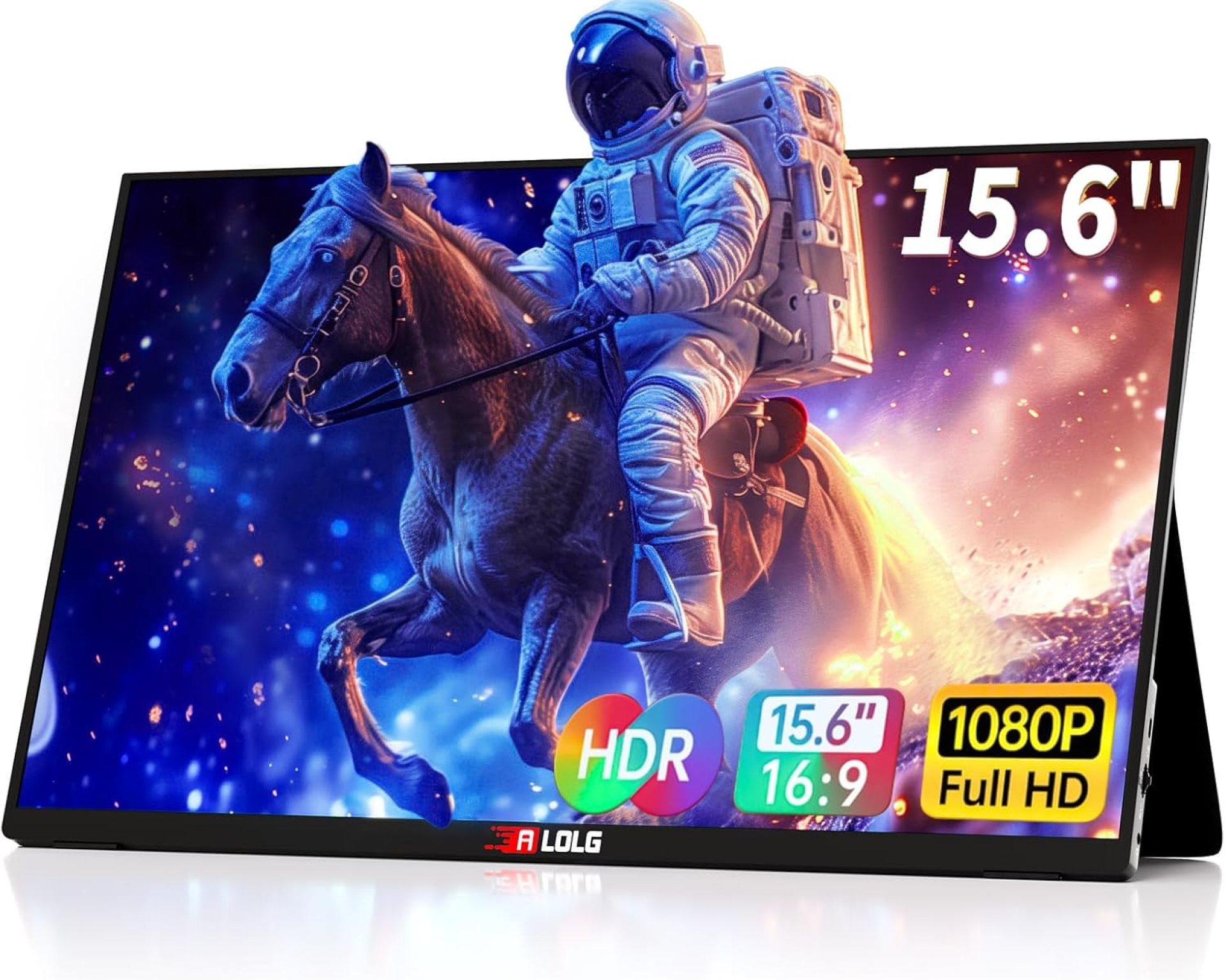 15.6”Portable Monitor for latop ,2K FHD 60HZ Laptop Monitor Screen,USB-C and HDMI Inputs, Ultra-Slim IPS Panel with HDR and Premium Smart Cover & Speakers for Laptop,PC,Phone,PS4/5,Switch,Mac,Xbox 15.6”Portable Monitor for latop ,2K FHD 60HZ Laptop Monitor Screen,USB-C and HDMI Inputs, Ultra-Slim IPS Panel with HDR and Premium Smart Cover & Speakers for Laptop,PC,Phone,PS4/5,Switch,Mac,Xbox
