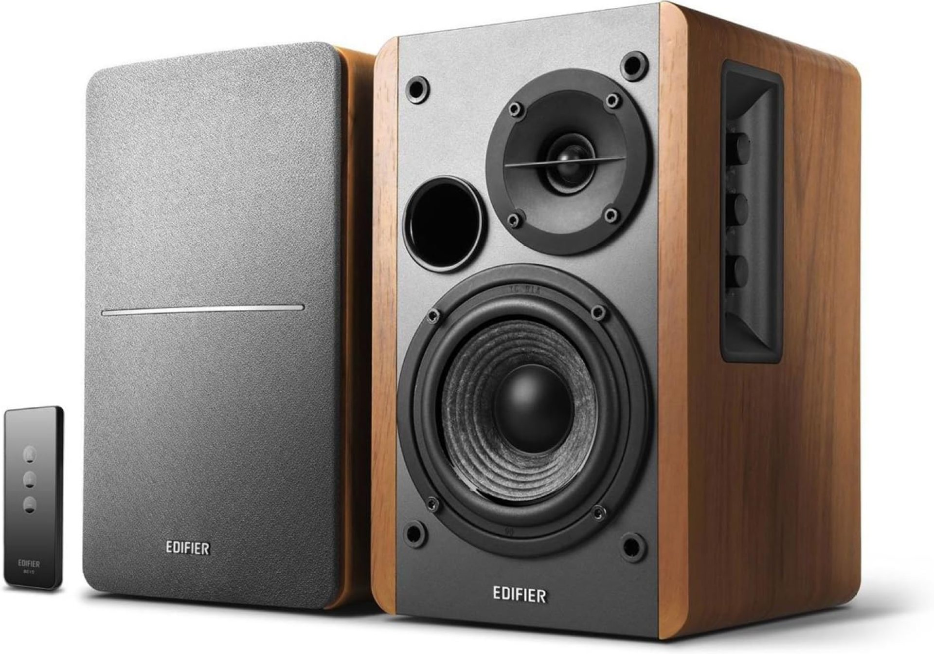 Edifier R1280T Powered Bookshelf Speakers – 2.0 Active Near Field Studio Monitor Speaker – Wooden Enclosure – 42 Watts RMS Power Edifier R1280T Powered Bookshelf Speakers – 2.0 Active Near Field Studio Monitor Speaker – Wooden Enclosure – 42 Watts RMS Power