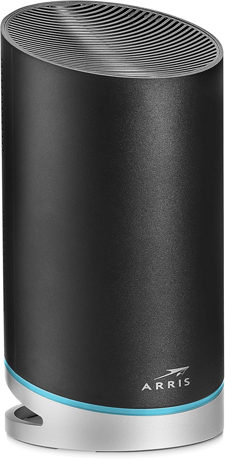ARRIS Surfboard mAX W130 Tri-Band Mesh WiFi 6 System, AX7800 Speeds up to 7.8 Gbps, Coverage 6,000 sq ft, Alexa Support ARRIS Surfboard mAX W130 Tri-Band Mesh WiFi 6 System, AX7800 Speeds up to 7.8 Gbps, Coverage 6,000 sq ft, Alexa Support