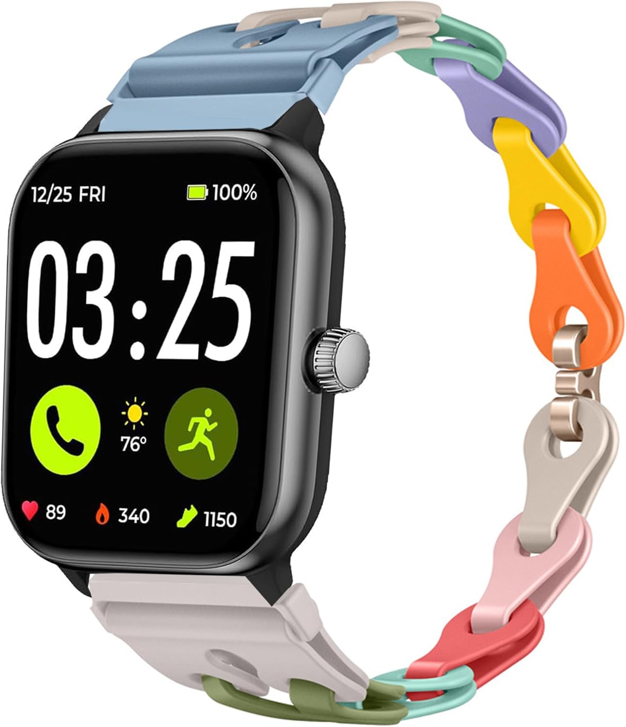Compatible with Spade & Co Health Smartwatch 4 bands, Elastic Silicone Hollowed Out Replacement Straps Compatible with Spade & Co Health Smartwatch 4 1.85 Inches Compatible with Spade & Co Health Smartwatch 4 bands, Elastic Silicone Hollowed Out Replacement Straps Compatible with Spade & Co Health Smartwatch 4 1.85 Inches