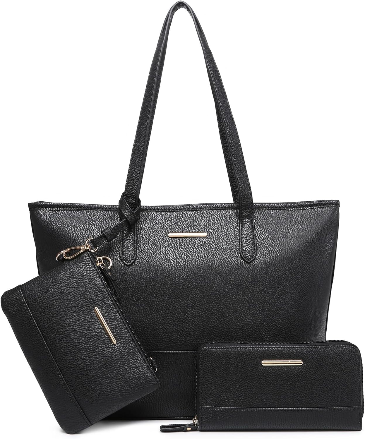 3PCS Purses and Handbags for Women Large Tote Crossbody Bag PU Leather Top Handle Shoulder Satchel Purse with Wallet 3PCS Purses and Handbags for Women Large Tote Crossbody Bag PU Leather Top Handle Shoulder Satchel Purse with Wallet
