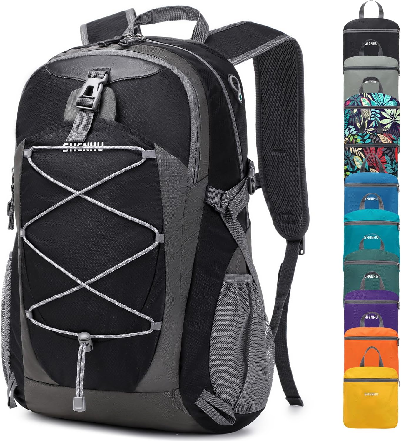 40L Hiking Backpack Lightweight Daypack Waterproof Travel Camping Backpack for Men Women Sport Packable 40L Hiking Backpack Lightweight Daypack Waterproof Travel Camping Backpack for Men Women Sport Packable