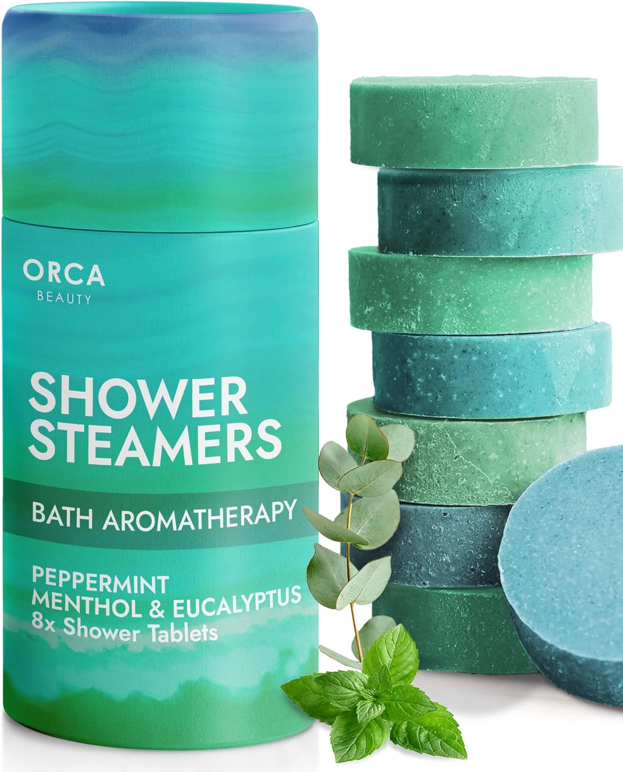 Shower Steamers Aromatherapy – Relaxation Gifts for Women, Shower Bombs, Unique Spa Gifts Shower Tablets, Stocking Stuffers for Women & Men (Peppermint and Eucalyptus Scent 8PC) Shower Steamers Aromatherapy – Relaxation Gifts for Women, Shower Bombs, Unique Spa Gifts Shower Tablets, Stocking Stuffers for Women & Men (Peppermint and Eucalyptus Scent 8PC)