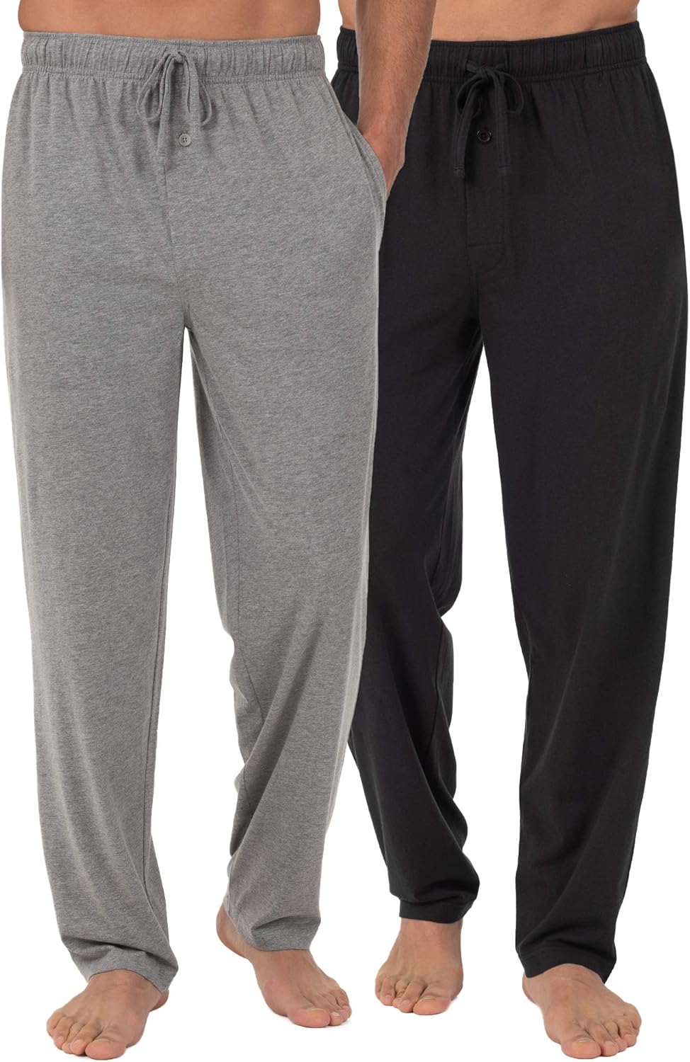 Fruit of the Loom Men’s Extended Sizes Jersey Knit Sleep Pajama Lounge Pant (1 & 2 Packs) Fruit of the Loom Men’s Extended Sizes Jersey Knit Sleep Pajama Lounge Pant (1 & 2 Packs)