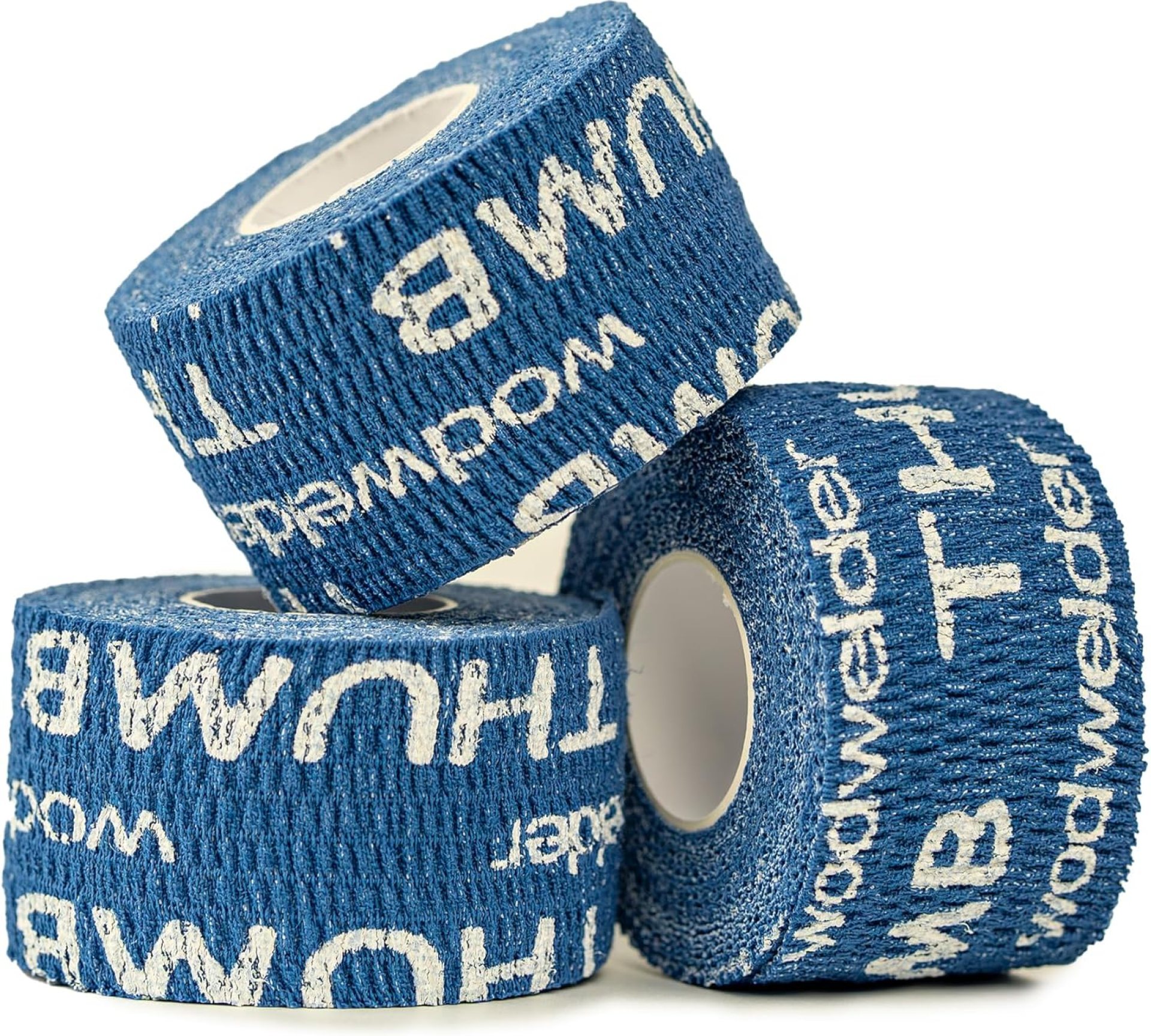 3 x WOD Welder Thumb Protection Tape 23ft Roll – Superior Adhesive for Hook Grip Lifting – Weightlifters, Fitness, Cross Training, Blister Prevention – Powerlifting, Deadlift (1.5in, Blue 3 Rolls) 3 x WOD Welder Thumb Protection Tape 23ft Roll – Superior Adhesive for Hook Grip Lifting – Weightlifters, Fitness, Cross Training, Blister Prevention – Powerlifting, Deadlift (1.5in, Blue 3 Rolls)