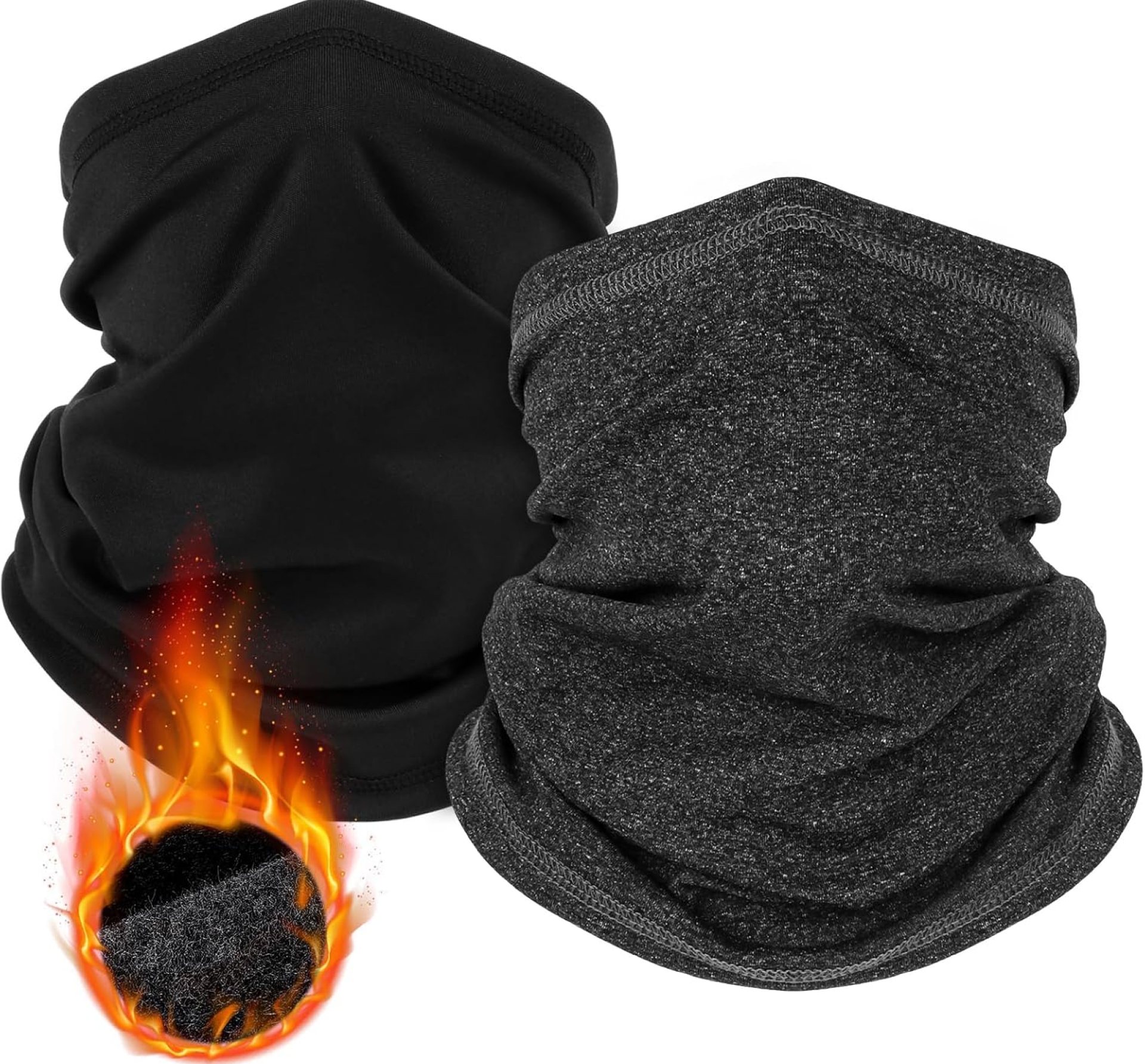 2 Pack Winter Neck Gaiter Warmer for Men&Women,Windproof Face Cover Fleece Face Mask Scarf for Cold Weather Sport 2 Pack Winter Neck Gaiter Warmer for Men&Women,Windproof Face Cover Fleece Face Mask Scarf for Cold Weather Sport