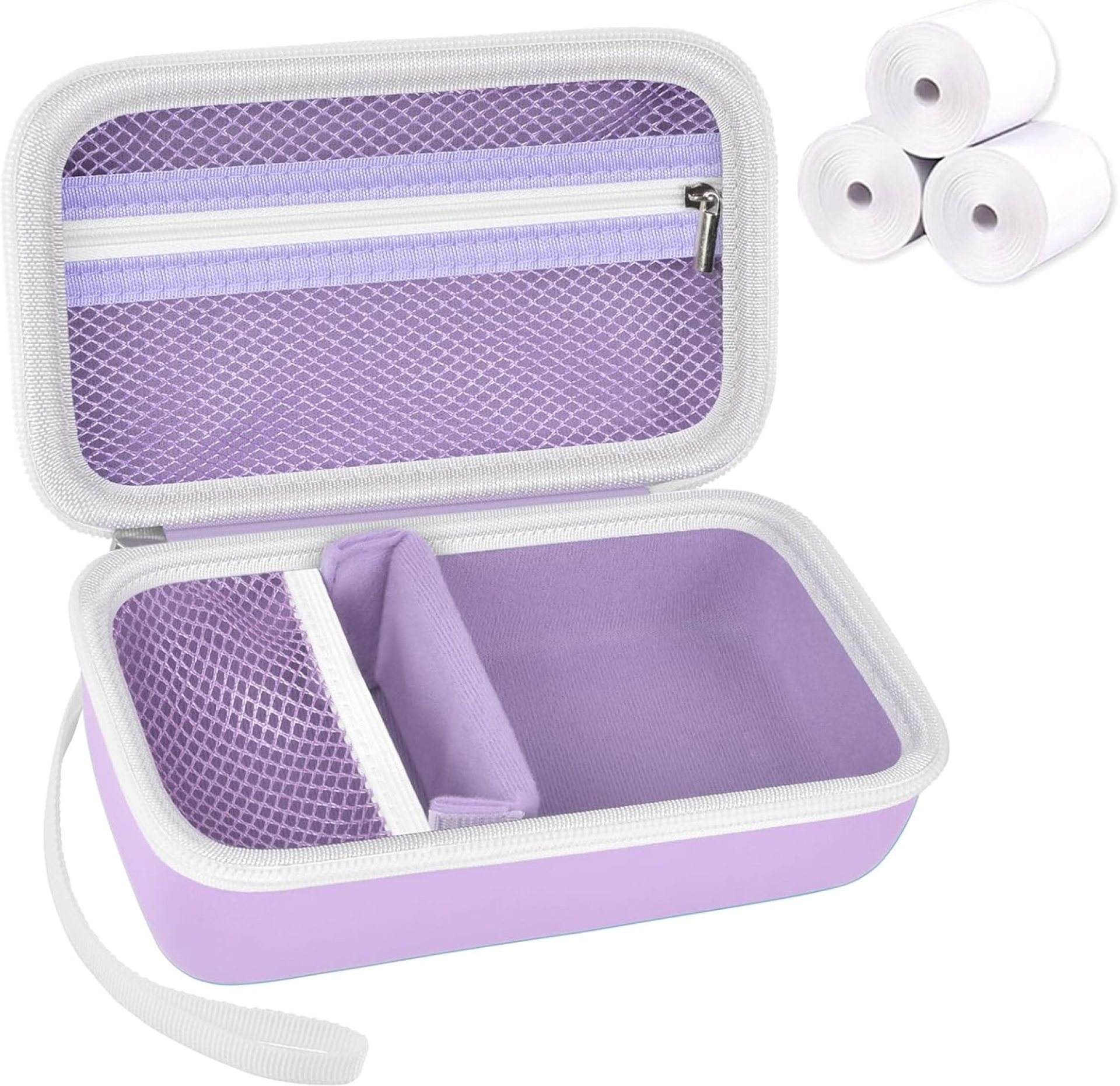 Kids Instant Print Camera Case and 3 Rolls Instant Camera Refill Print Paper – Purple Kids Instant Print Camera Case and 3 Rolls Instant Camera Refill Print Paper – Purple