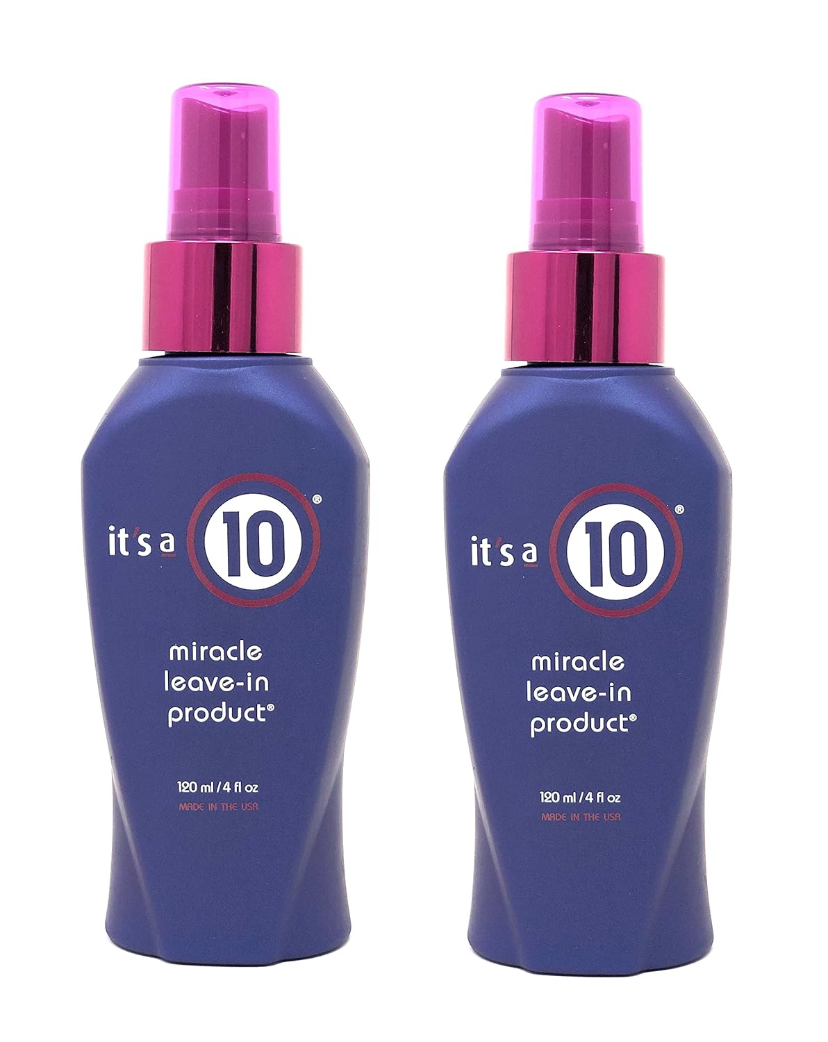 It’s a 10 Haircare Miracle Leave-In product, 4 fl. oz. (Pack of 2) It’s a 10 Haircare Miracle Leave-In product, 4 fl. oz. (Pack of 2)