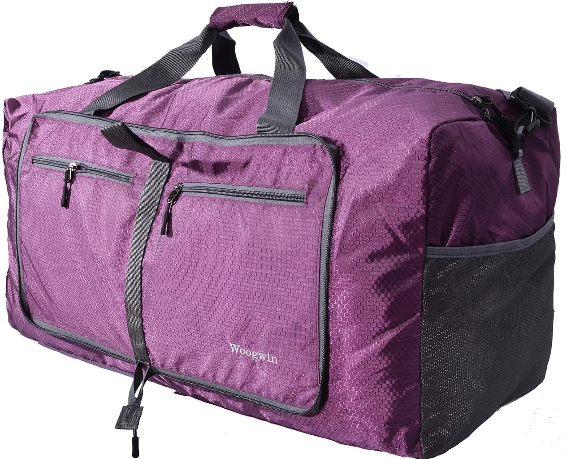 Woogwin Travel Duffel Bag Large Foldable Waterproof Overnight Bag for Beach Swim Bags Pool Sports Gym Woogwin Travel Duffel Bag Large Foldable Waterproof Overnight Bag for Beach Swim Bags Pool Sports Gym