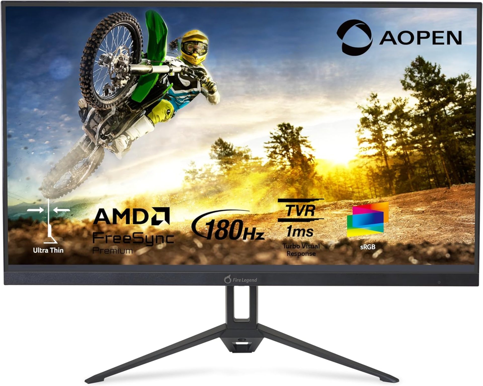 AOPEN by Acer 24KG3Y M3bip 23.8” Full HD 1920 x 1080 Ultra-Thin Gaming and for Work Monitor | AMD FreeSync Premium Technology | 180Hz | 1ms TVR | sRGB 99% | VESA Mountable | Display Port & HDMI Port AOPEN by Acer 24KG3Y M3bip 23.8” Full HD 1920 x 1080 Ultra-Thin Gaming and for Work Monitor | AMD FreeSync Premium Technology | 180Hz | 1ms TVR | sRGB 99% | VESA Mountable | Display Port & HDMI Port