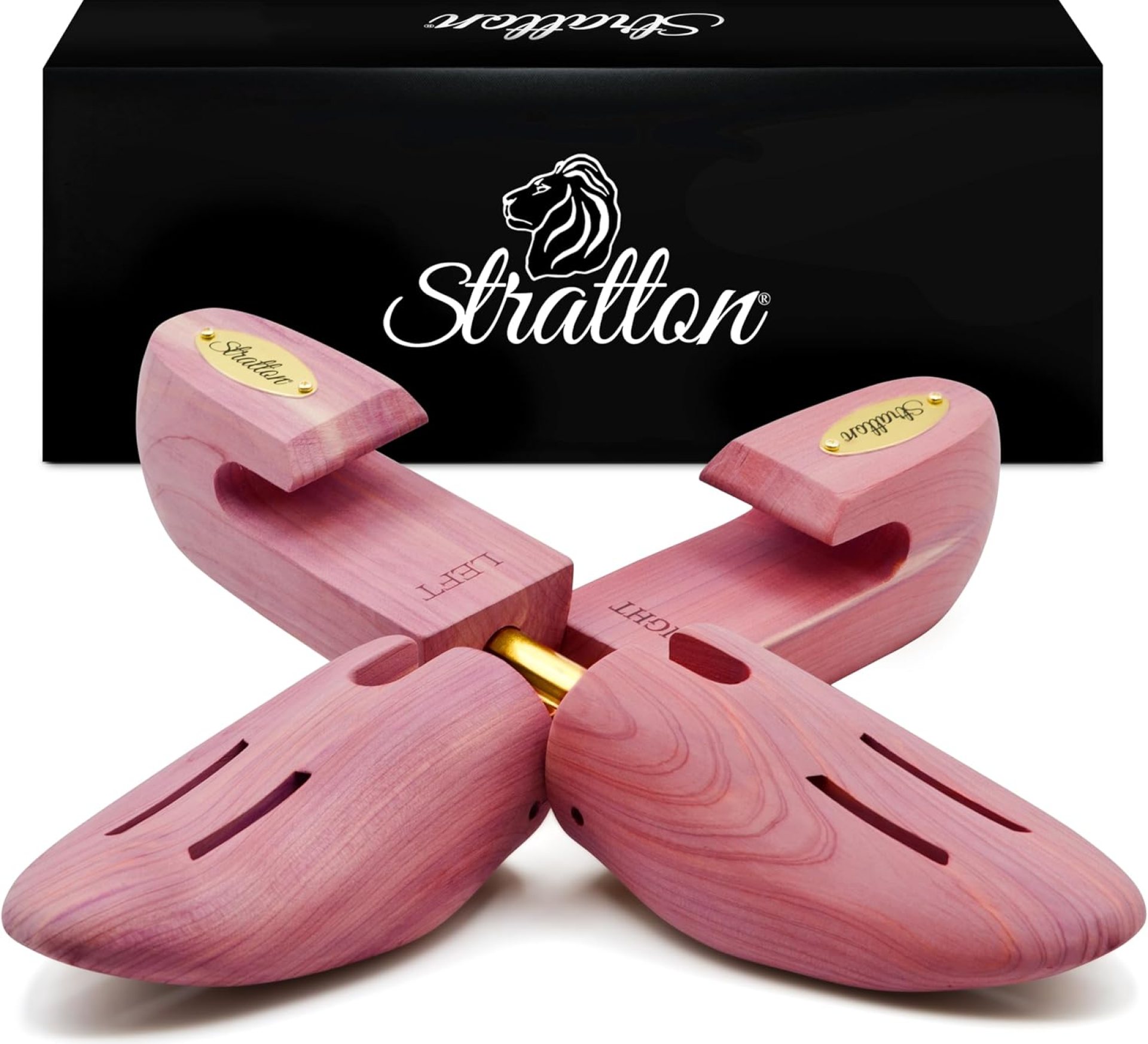 Stratton Cedar Shoe Trees for Men | Shoe Trees for Women, Shoe Trees for Sneakers, Shoe Widener, Shoe Shaper | Grown in USA Stratton Cedar Shoe Trees for Men | Shoe Trees for Women, Shoe Trees for Sneakers, Shoe Widener, Shoe Shaper | Grown in USA