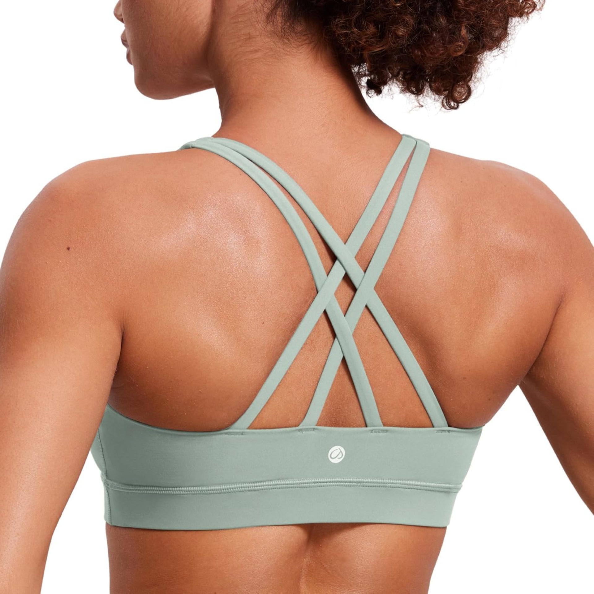 CRZ YOGA Women’s Strappy Sports Bras Fitness Workout Padded Yoga Top Criss Cross Back Cami CRZ YOGA Women’s Strappy Sports Bras Fitness Workout Padded Yoga Top Criss Cross Back Cami