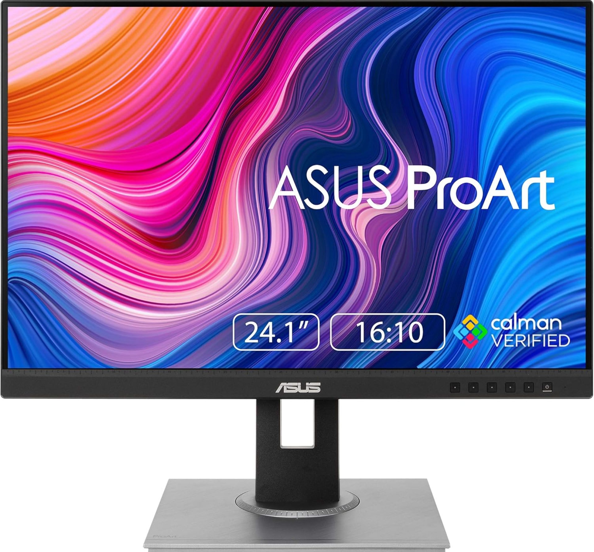 ASUS ProArt Display PA248QV 24.1” WUXGA (1920 x 1200) 16:10 Monitor, 100% sRGB/Rec.709 ΔE < 2, IPS, DisplayPort HDMI D-Sub, Calman Verified, Anti-glare, Tilt Pivot Swivel Height Adjustable, Black ASUS ProArt Display PA248QV 24.1” WUXGA (1920 x 1200) 16:10 Monitor, 100% sRGB/Rec.709 ΔE < 2, IPS, DisplayPort HDMI D-Sub, Calman Verified, Anti-glare, Tilt Pivot Swivel Height Adjustable, Black