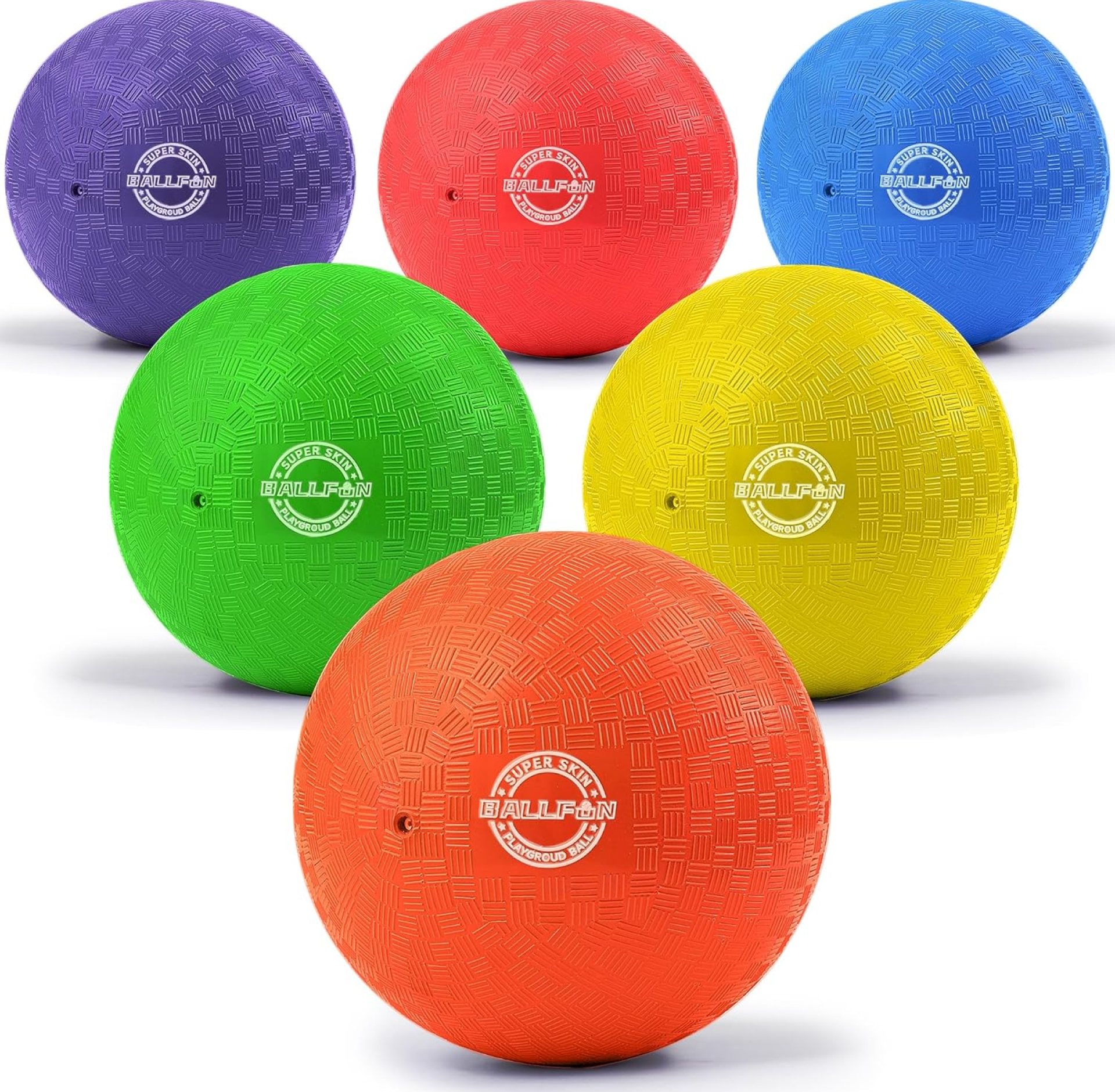 Dodgeballs Playground Balls, Dodge Ball Set for Kids & Adults, Bouncing Kickballs Handball for Outdoor & Indoor Games – Includes Pump & Mesh Storage Bag Dodgeballs Playground Balls, Dodge Ball Set for Kids & Adults, Bouncing Kickballs Handball for Outdoor & Indoor Games – Includes Pump & Mesh Storage Bag