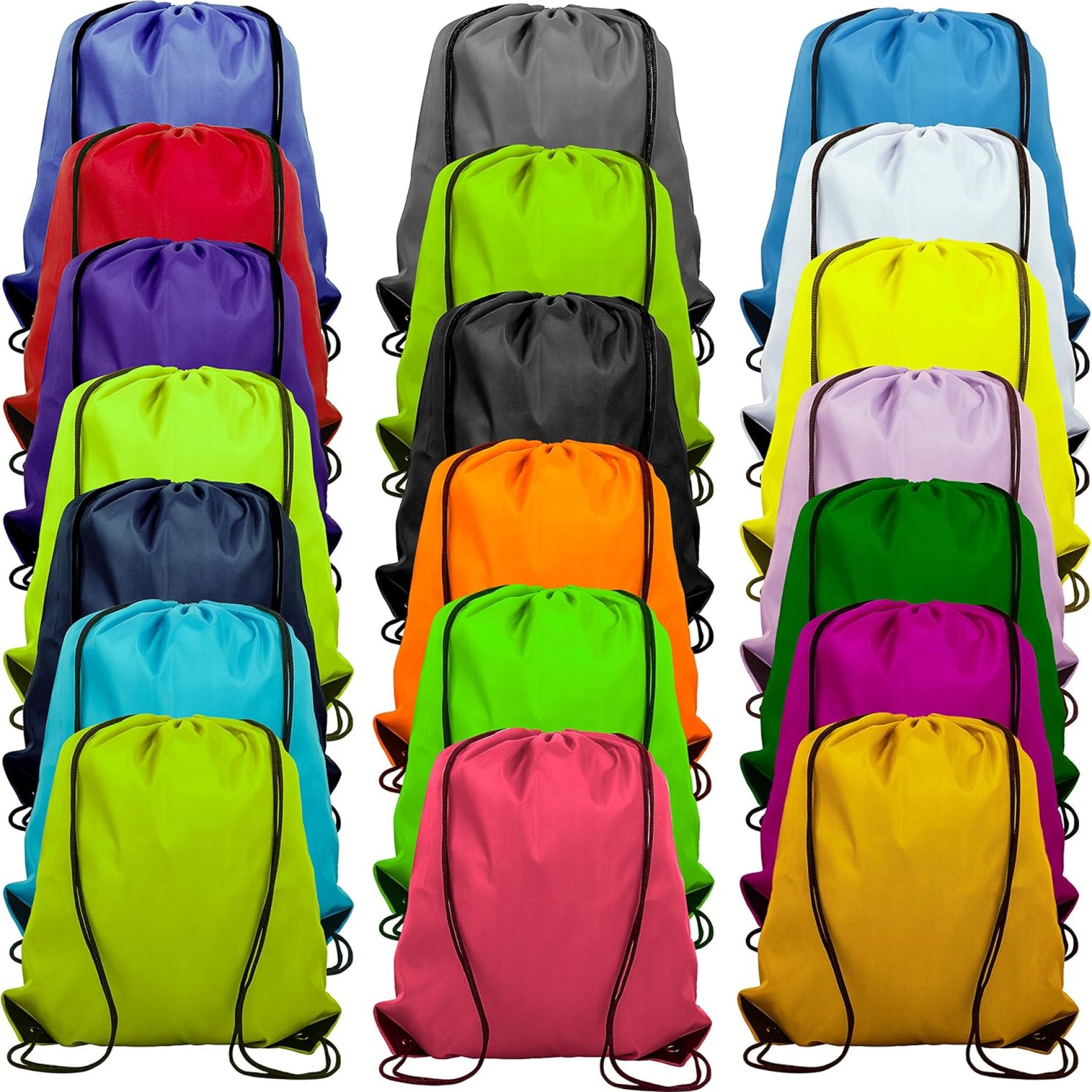 20 Colors Drawstring Backpack Bags Sack Pack Cinch Tote Sport Storage Polyester Bag for Gym Traveling 20 Colors Drawstring Backpack Bags Sack Pack Cinch Tote Sport Storage Polyester Bag for Gym Traveling